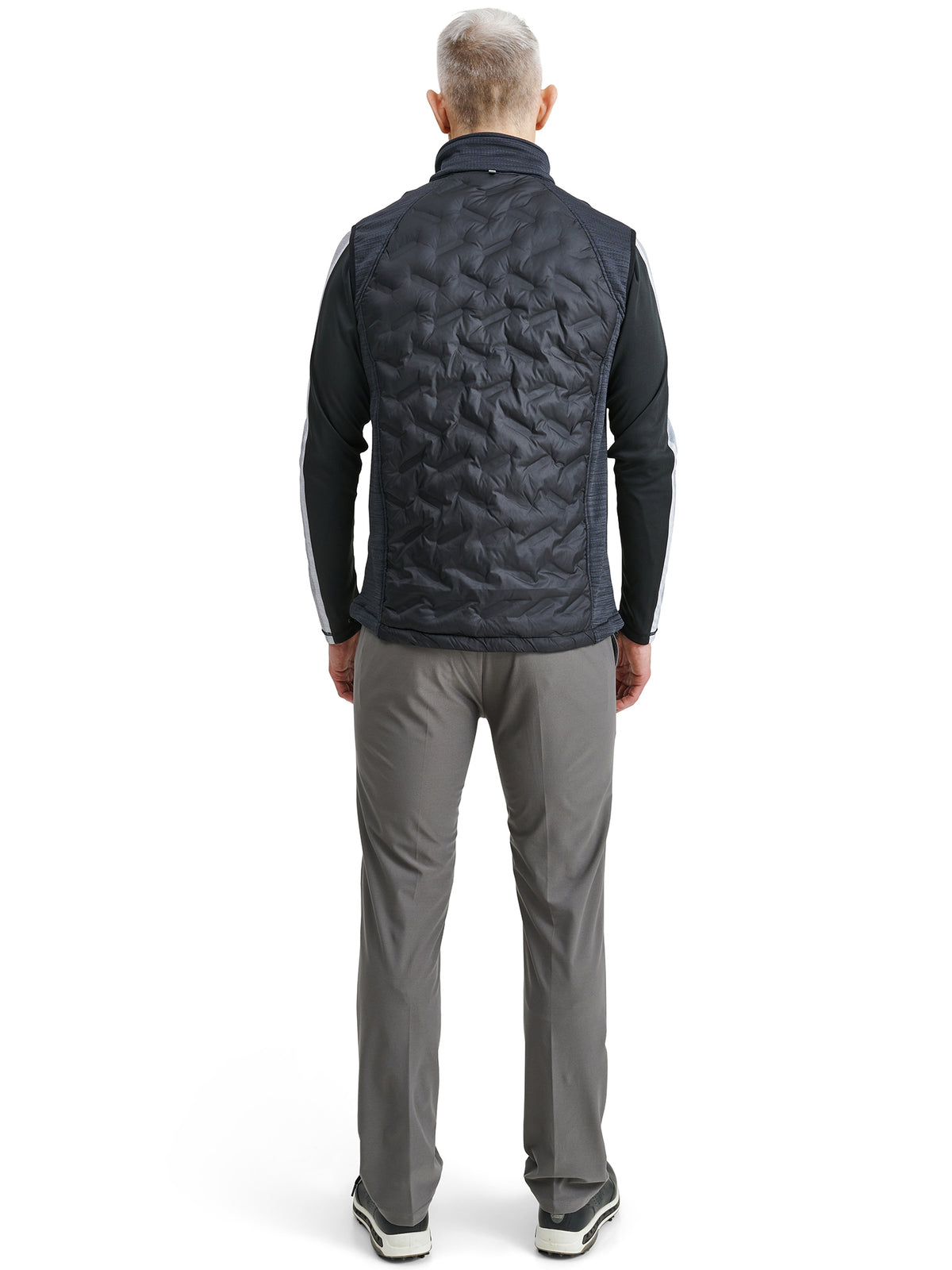 Mens Elgin hybrid vest - black-6
