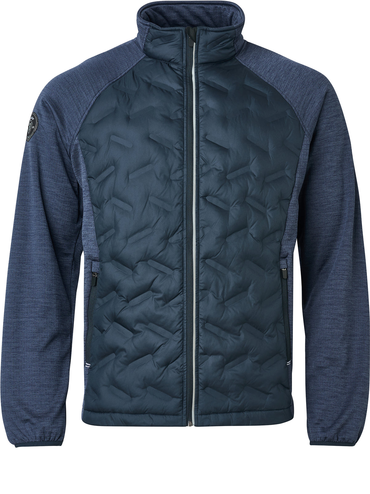 Mens Elgin hybrid  jacket - navy-6