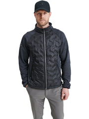 Mens Elgin hybrid  jacket - black