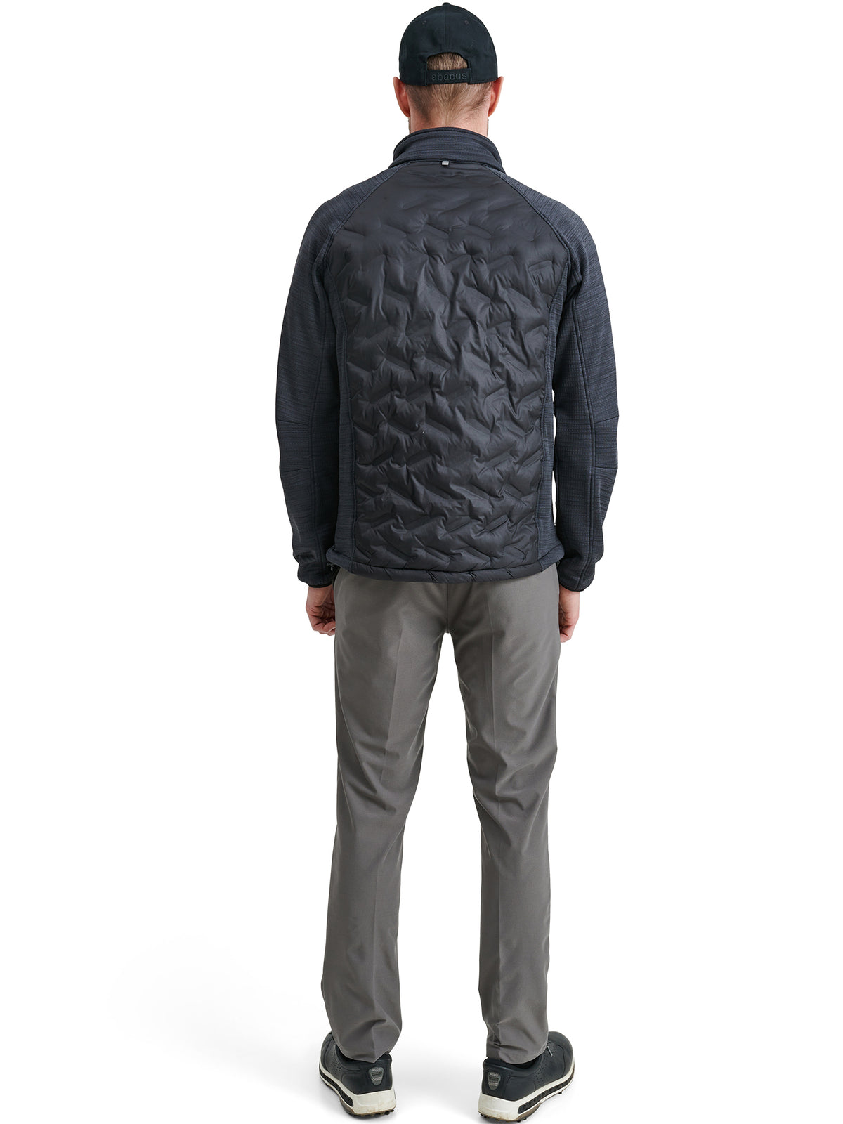 Mens Elgin hybrid  jacket - black-6