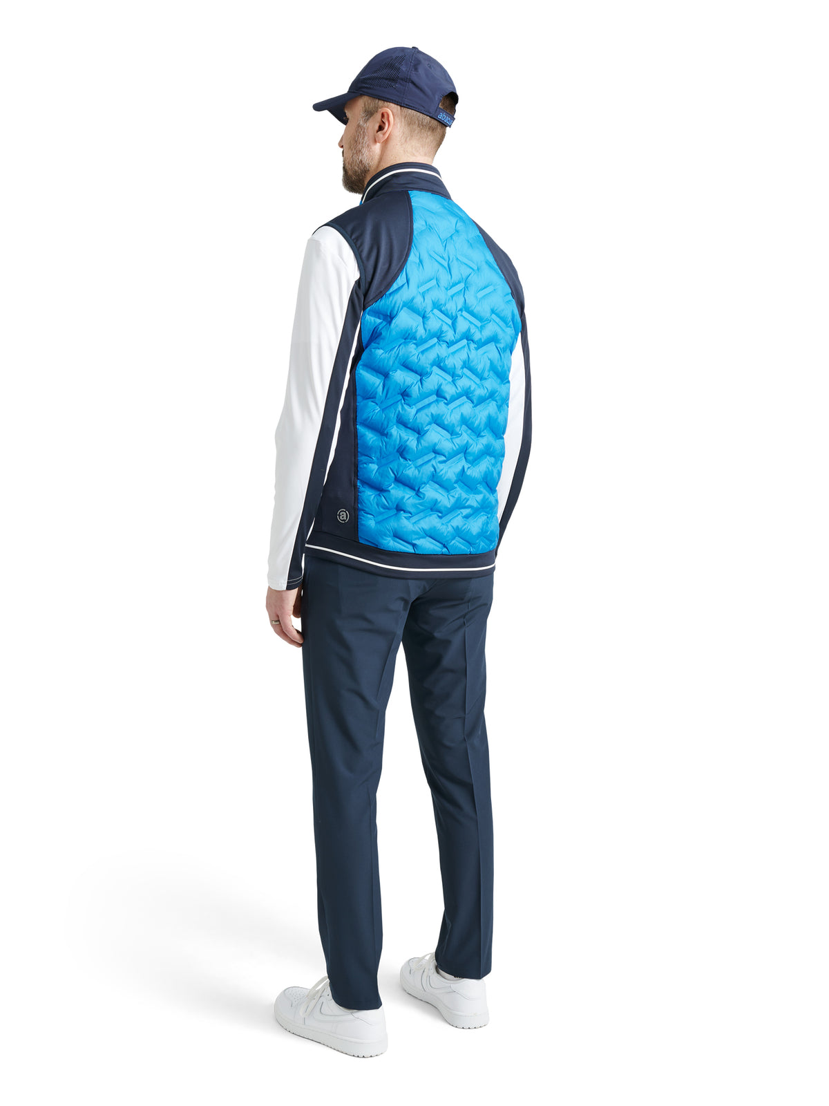 Mens Grove hybrid vest - ocean-5