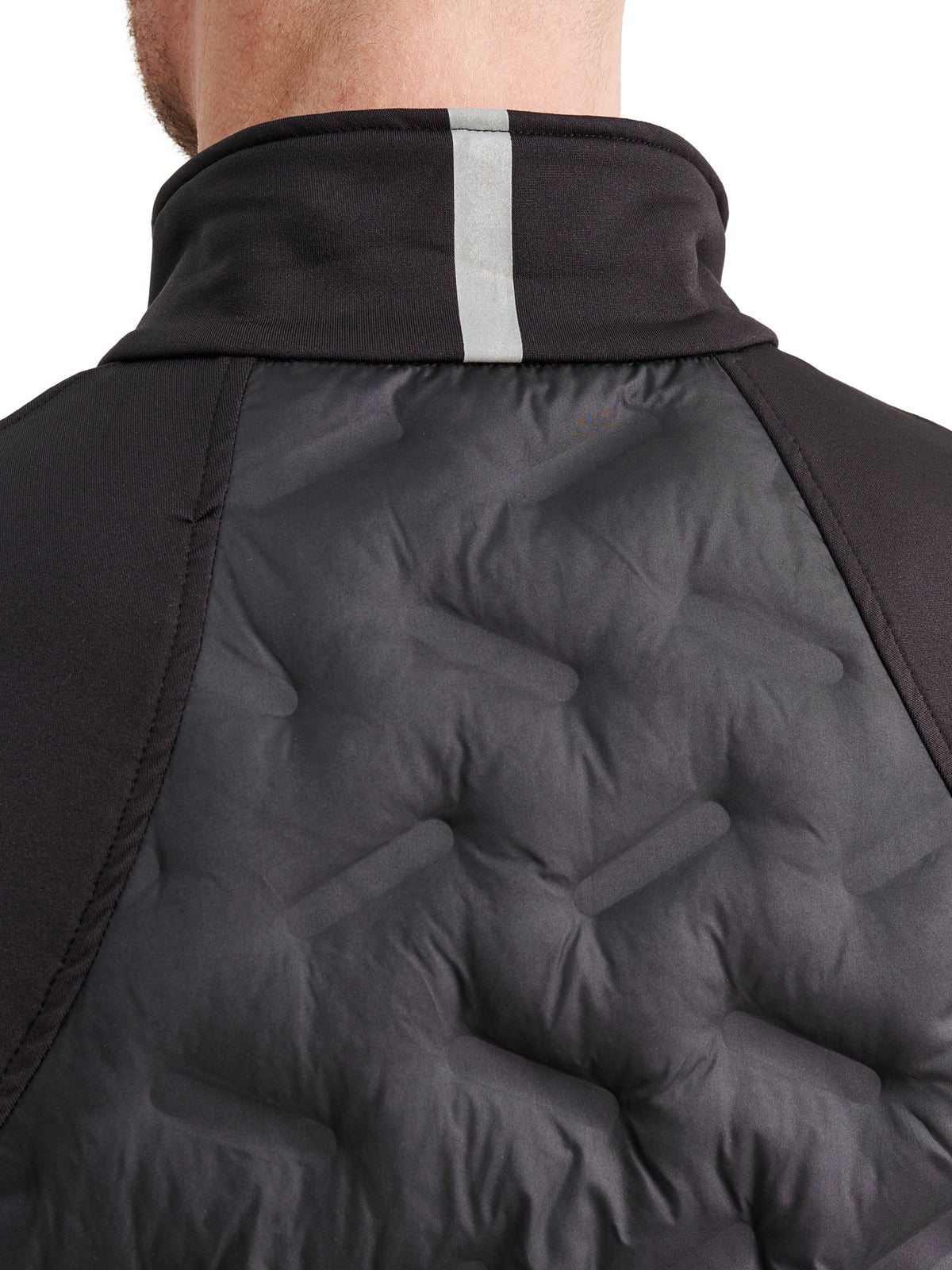 Mens Grove hybrid vest - black-2
