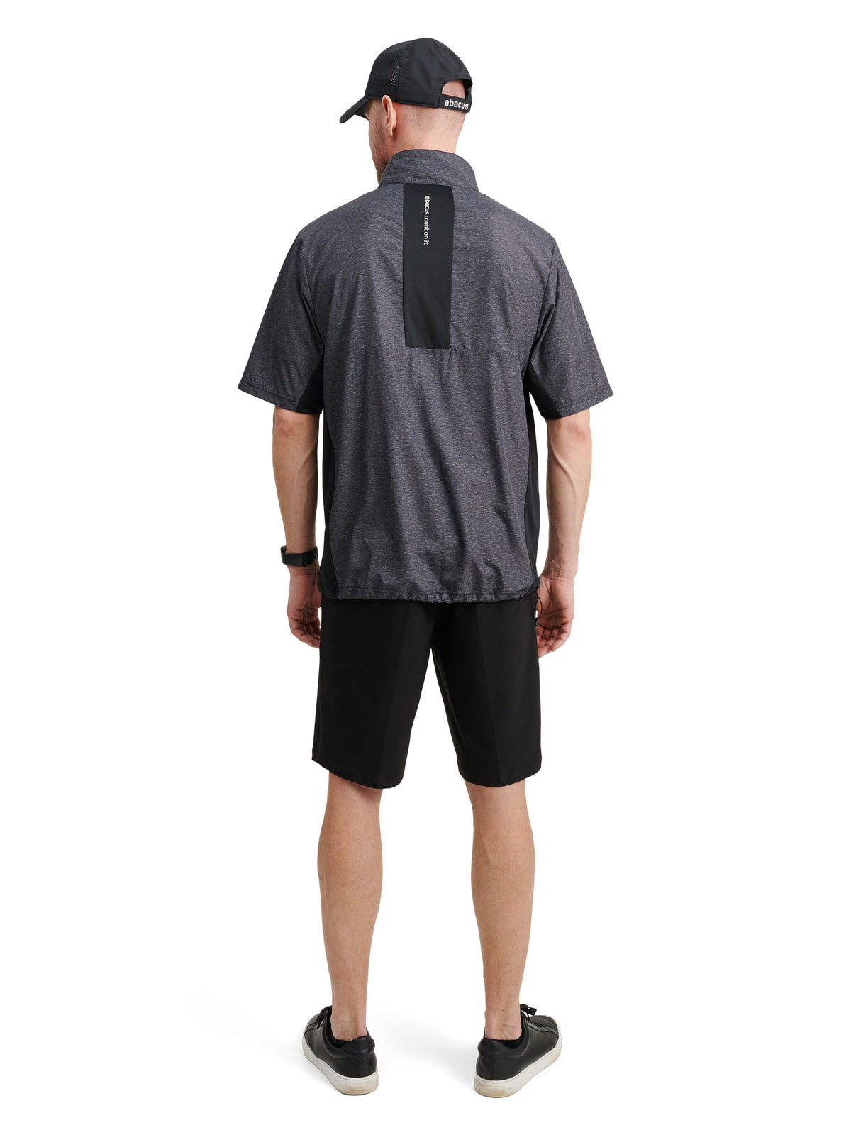 Mens Ganton stretch windshirt - antracit-5