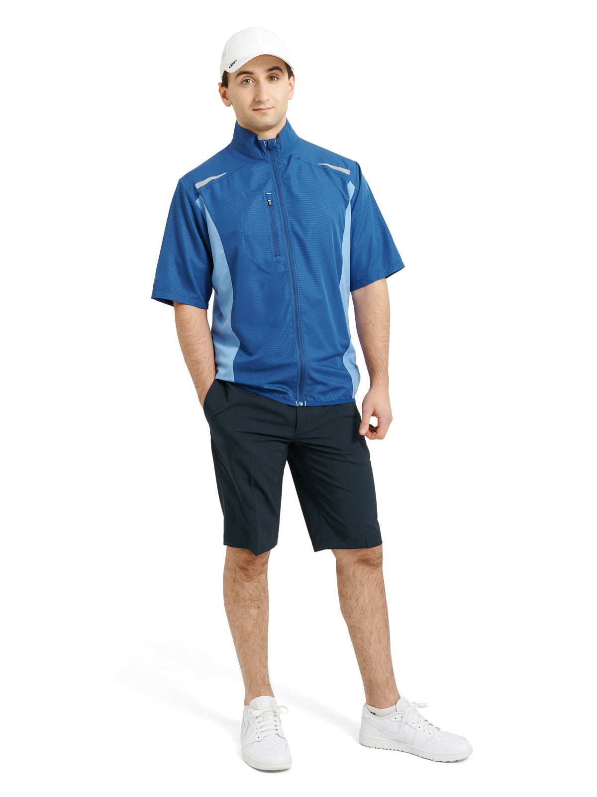 Mens Lanark stretch windshirt - heaven-3