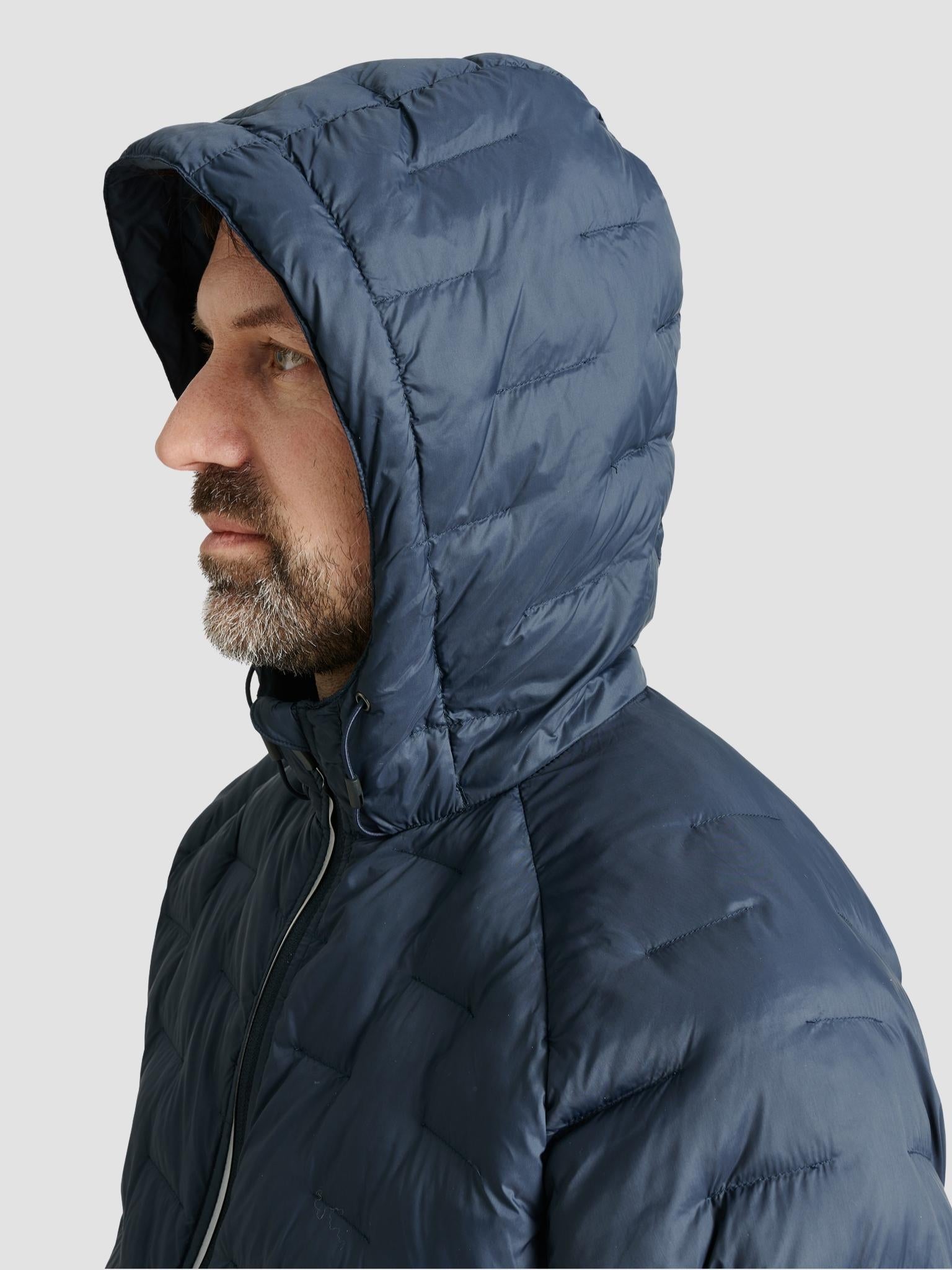 Mens Reay thermo softshell jacket - navy-4