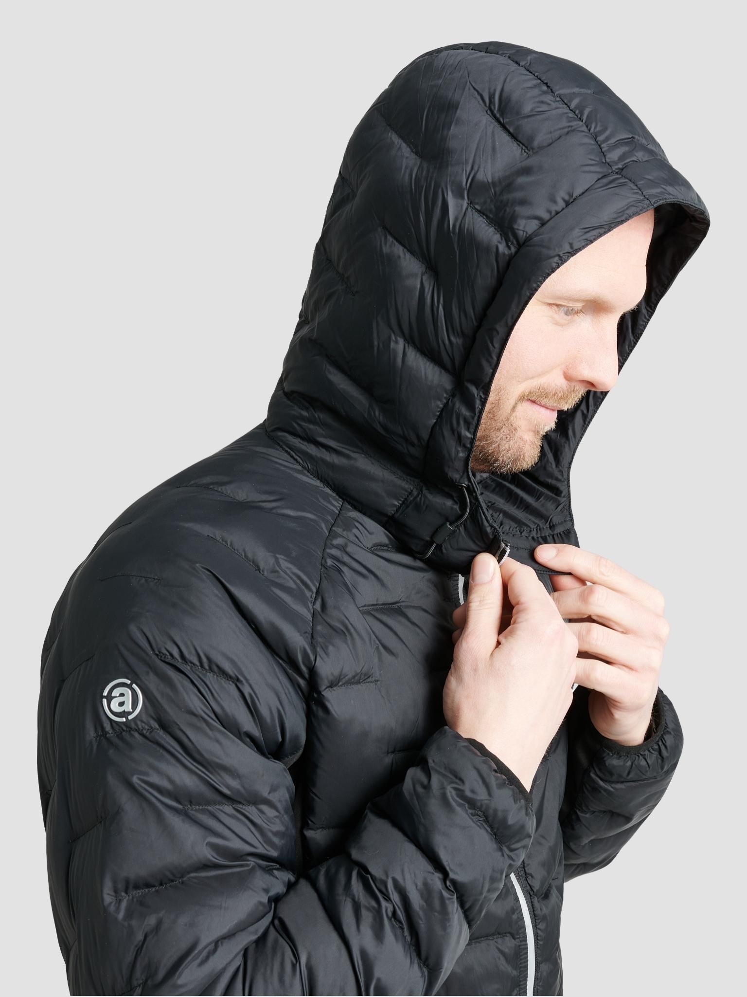Mens Reay thermo softshell jacket - black-3