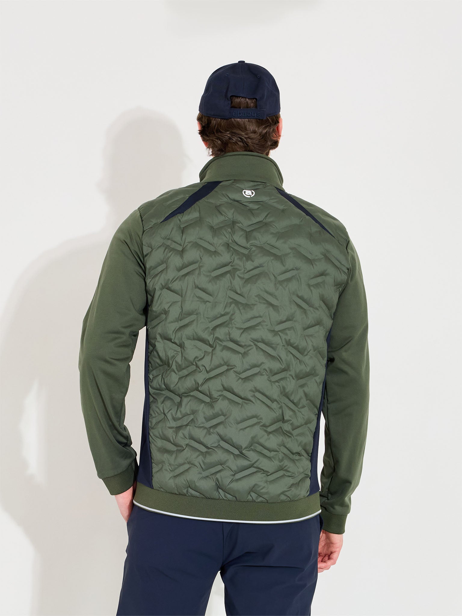 Mens Portrush hybrid jacket - forest