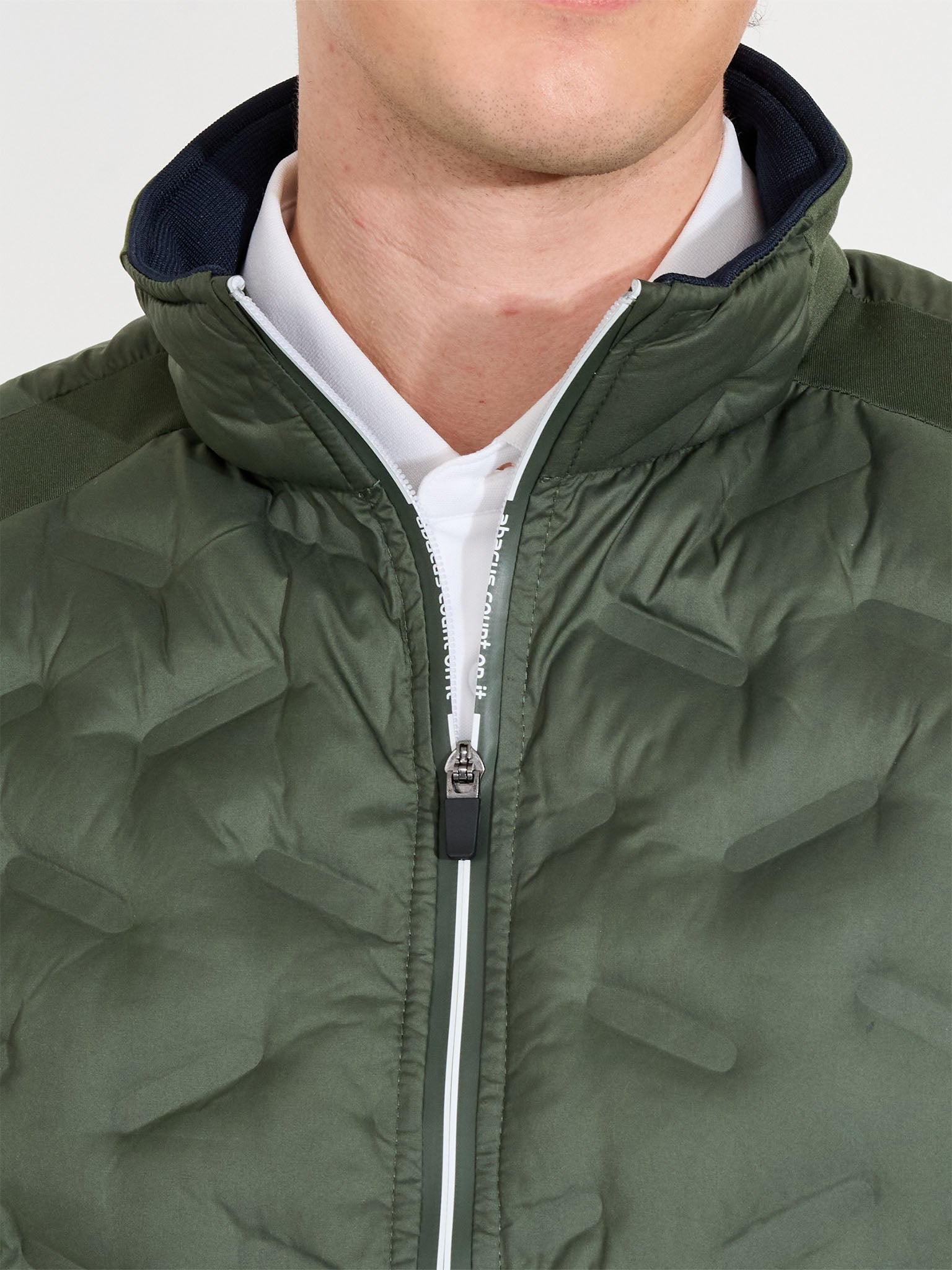Mens Portrush hybrid jacket - forest-5