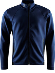 Mens Layer fleece jacket - midnight navy