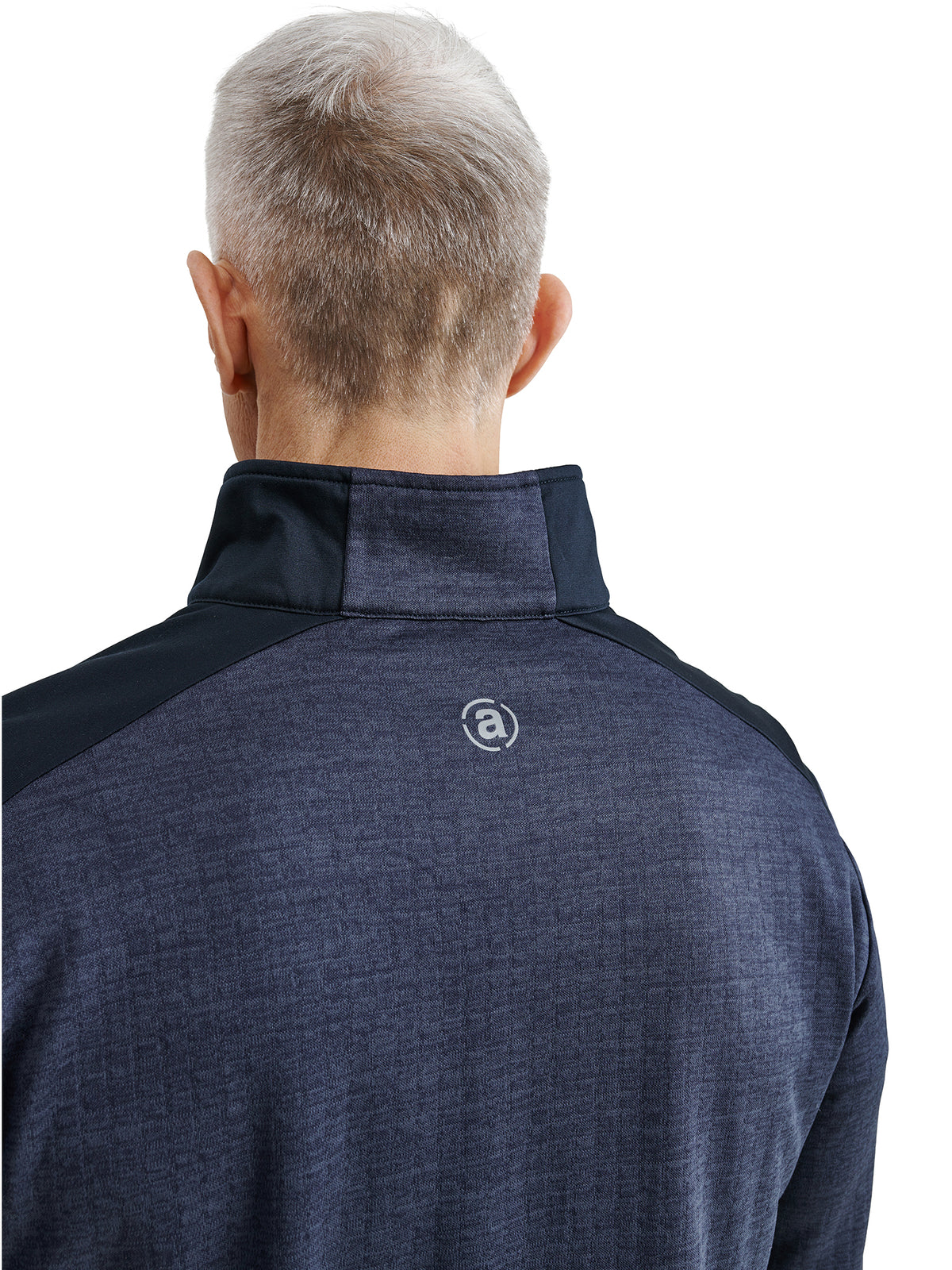Mens Sunningdale halfzip - navy-2