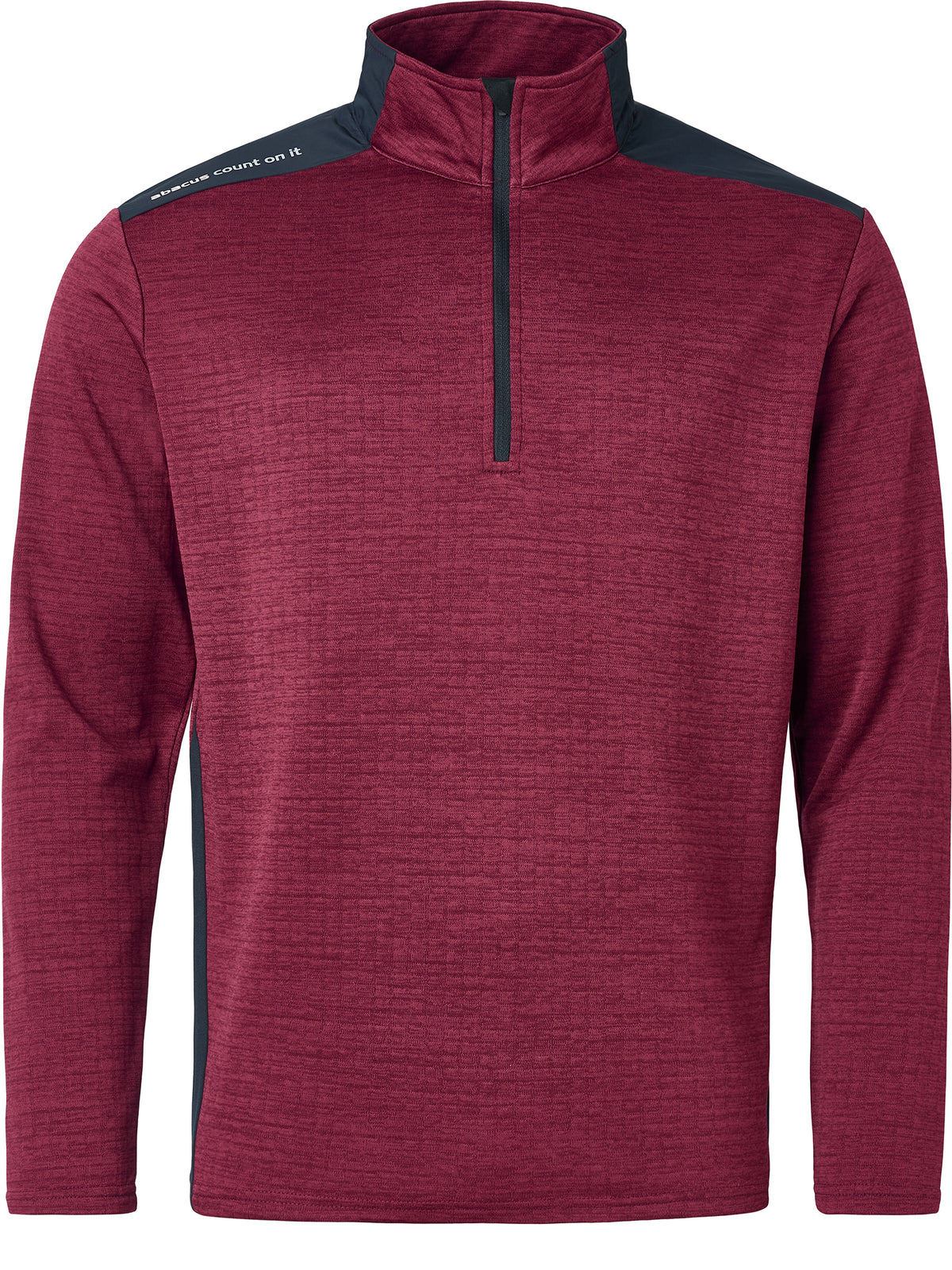Mens Sunningdale halfzip - cranberry-7