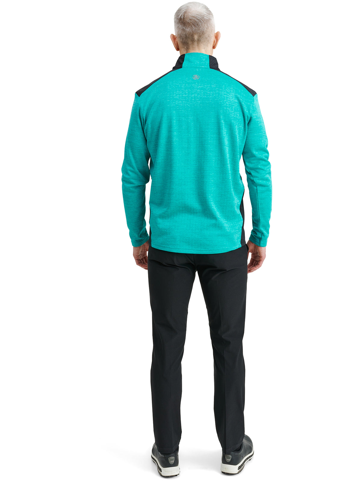 Mens Sunningdale halfzip - eucalyptus-6