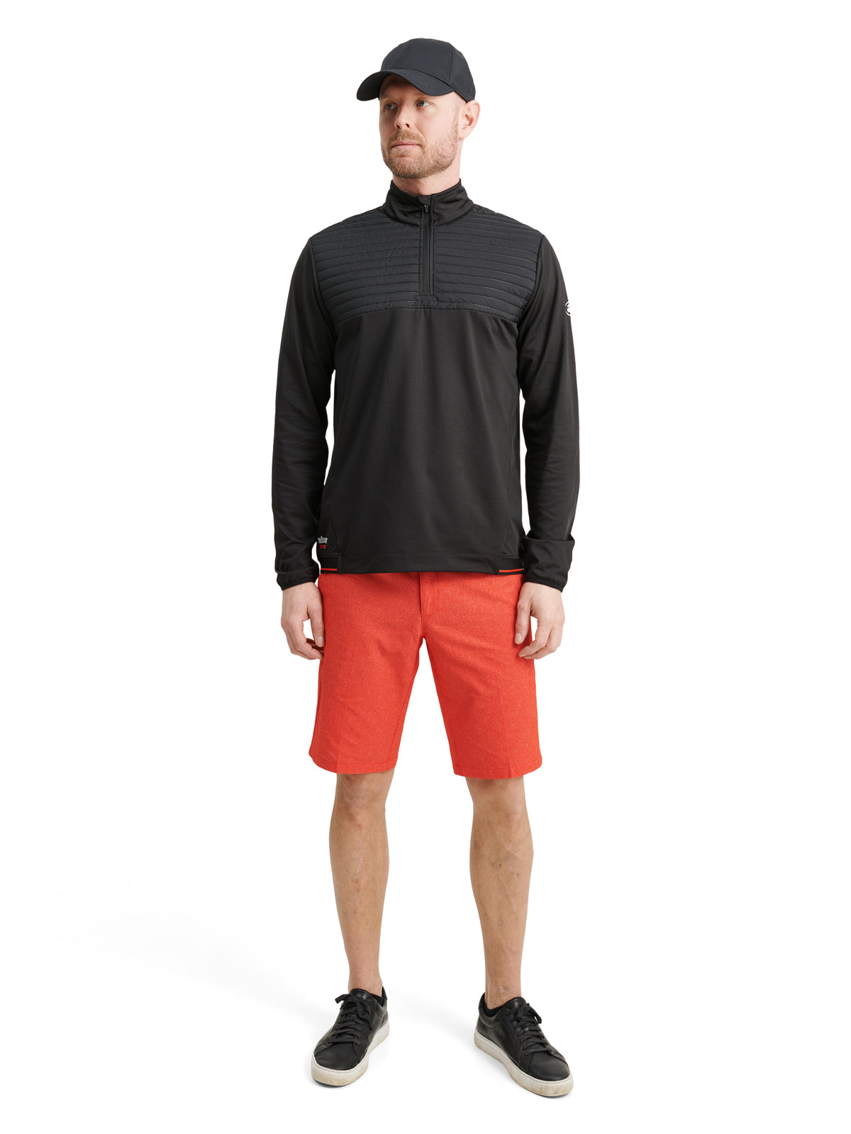 Mens Gleneagles thermo midlayer - sunset-2