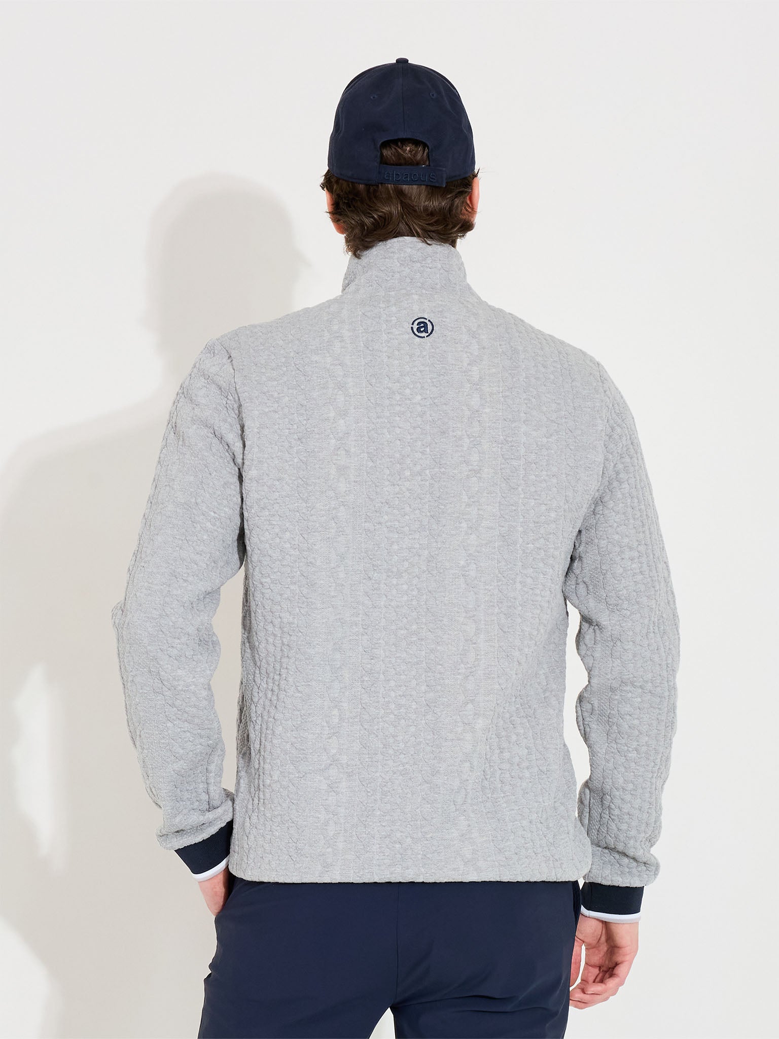 Mens Woburn midlayer - lt.greymelange-3
