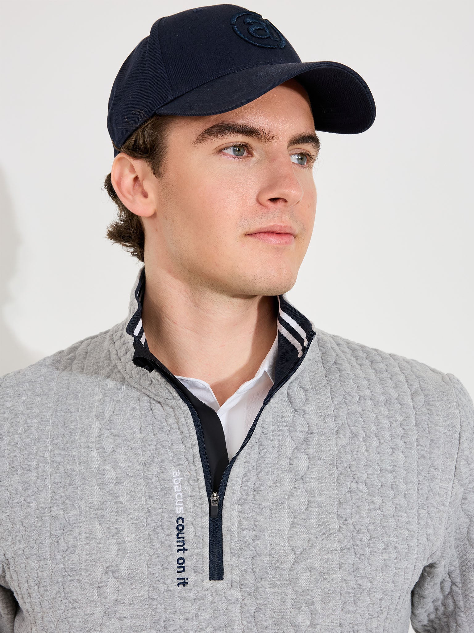 Mens Woburn midlayer - lt.greymelange-4