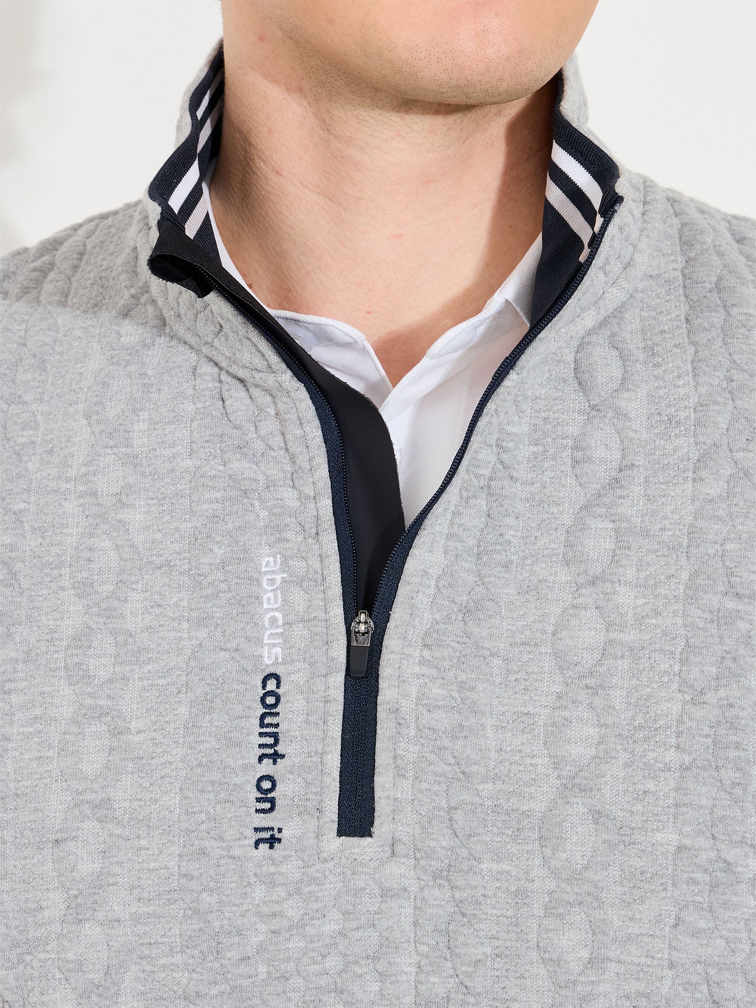 Mens Woburn midlayer - lt.greymelange-5