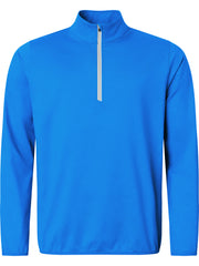 Mens Cradoc halfzip fleece - royal blue