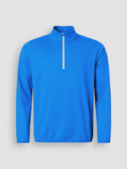Mens Cradoc halfzip fleece - royal blue