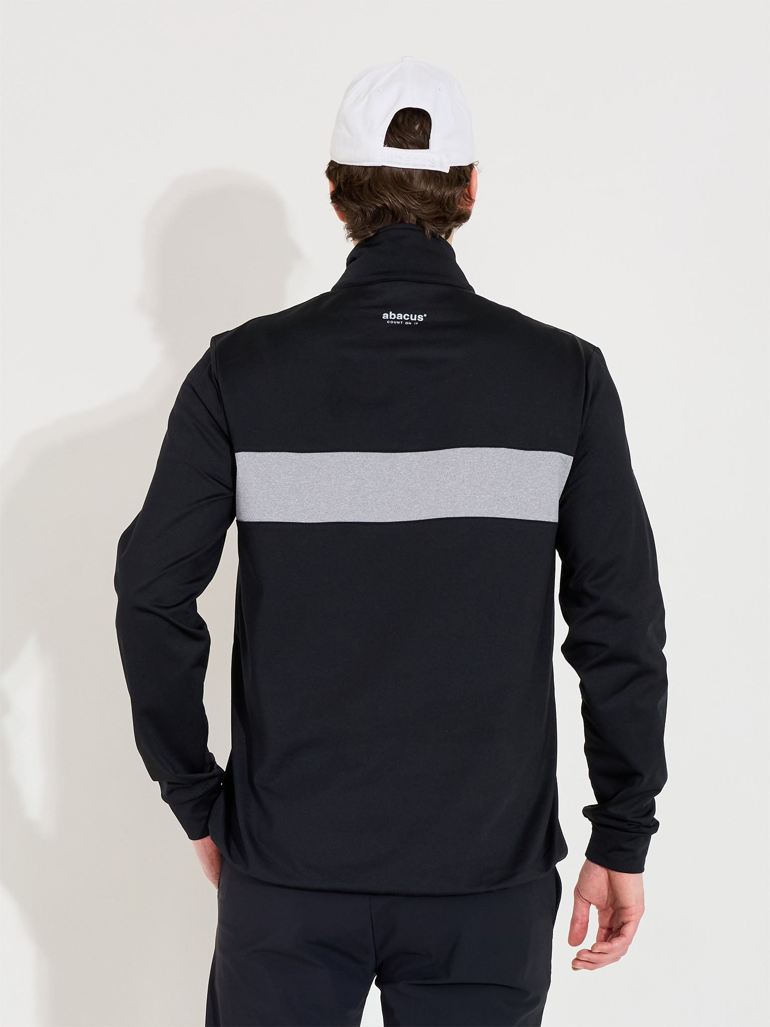 Mens Club midlayer - black/lt grey