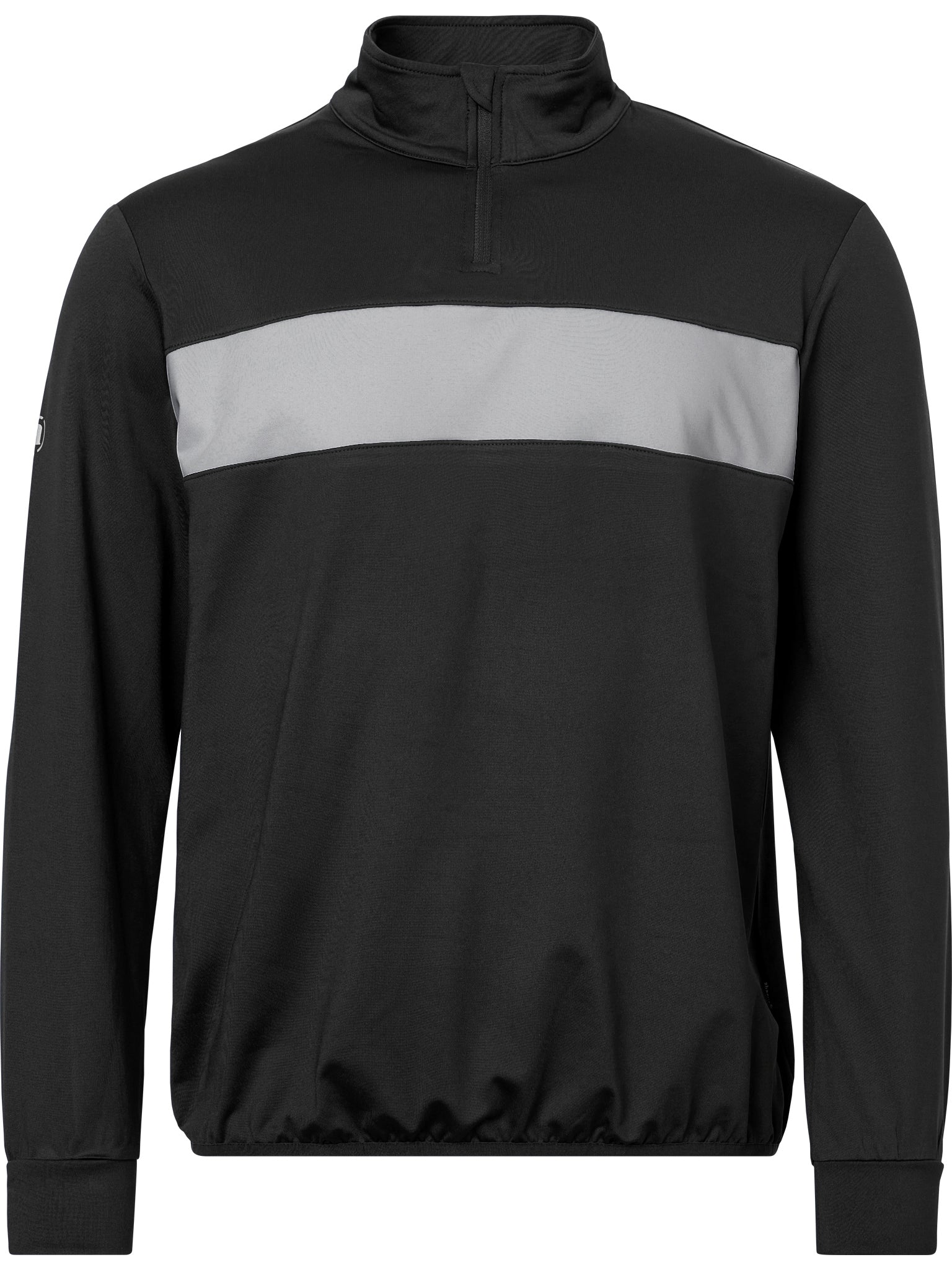 Mens Club midlayer - black/lt grey-5