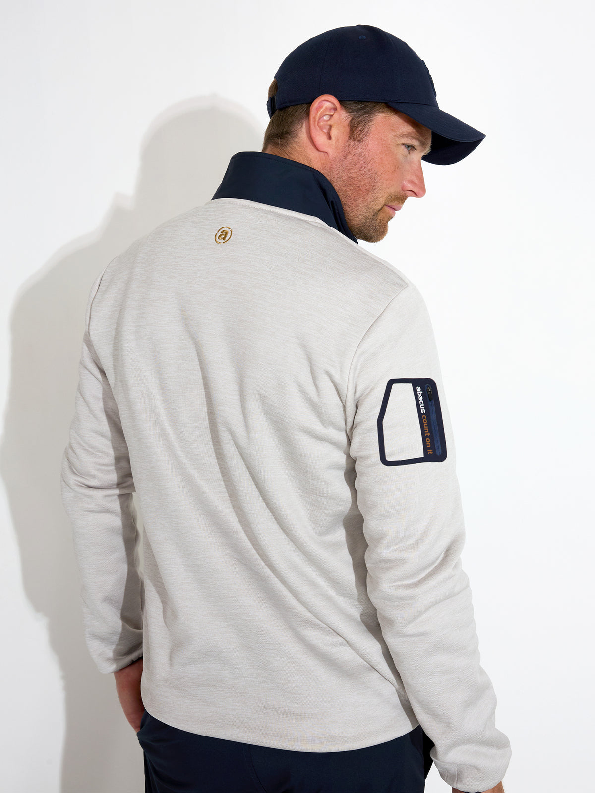 Mens Arden midlayer - clam-2