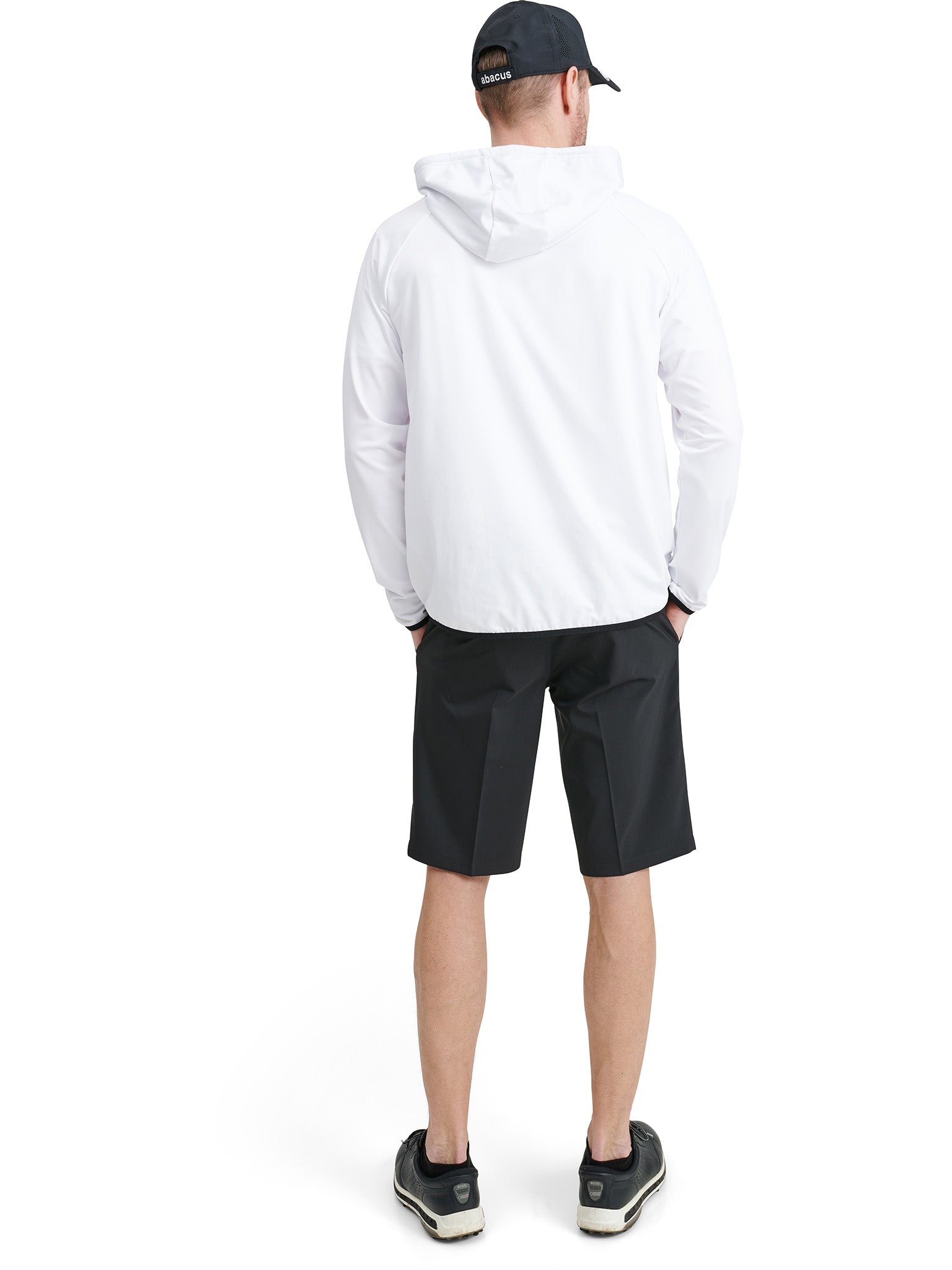 Mens Loop hoodie - white-4