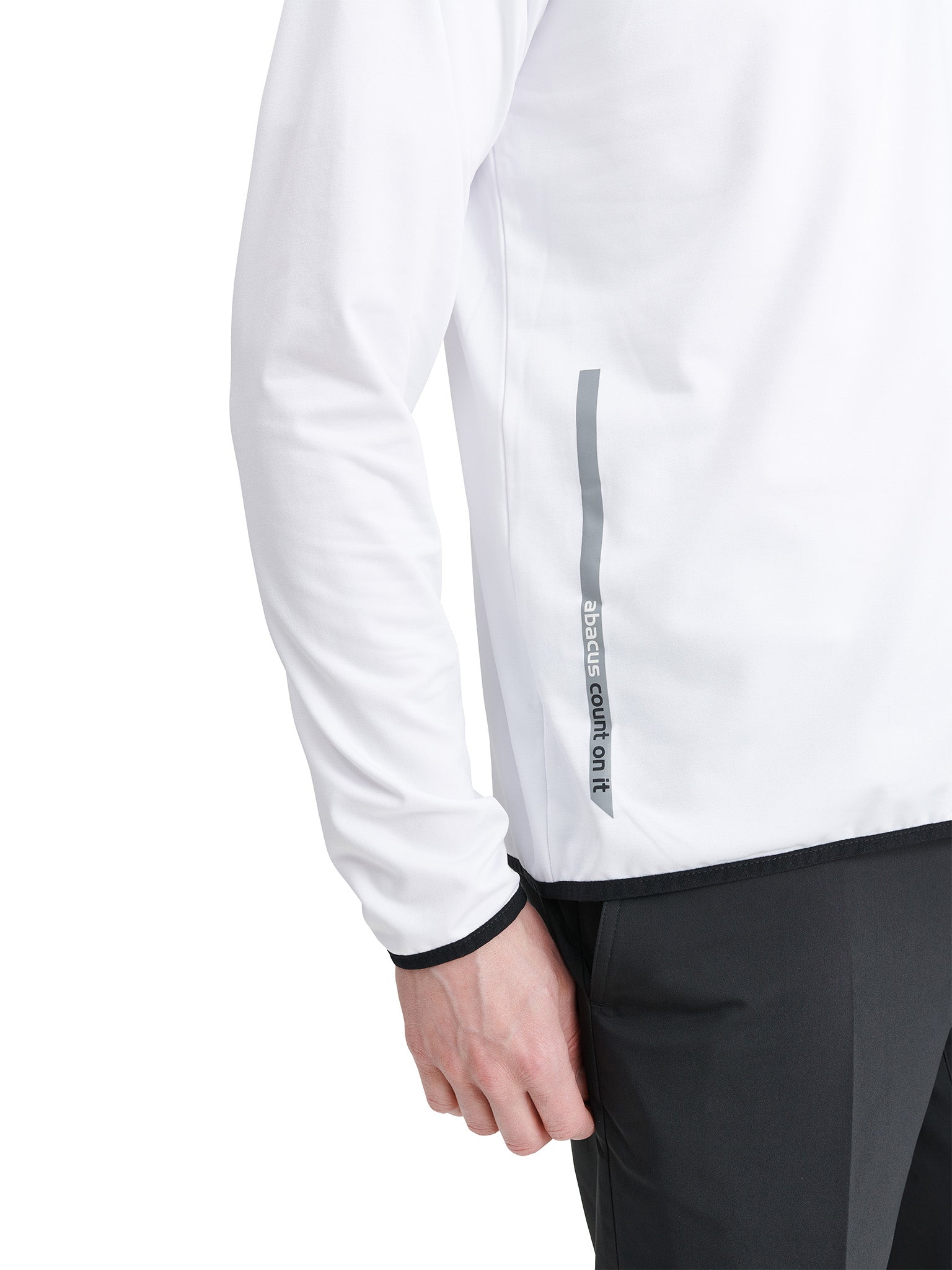 Mens Loop hoodie - white-5