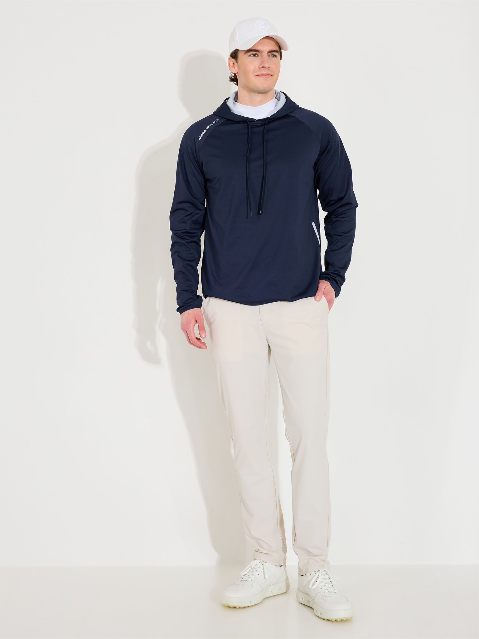 Mens Loop hoodie - navy-4