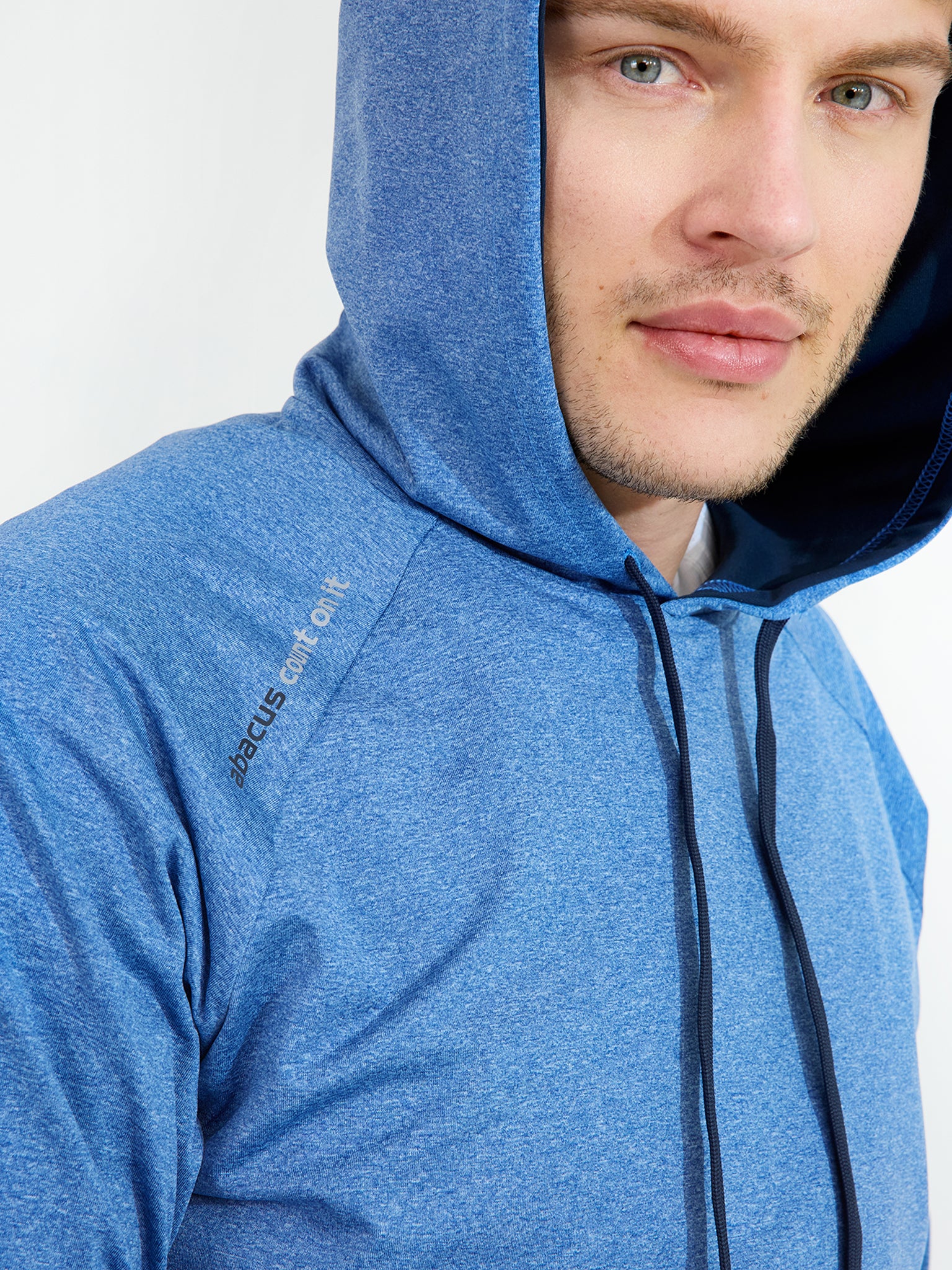 Mens Loop hoodie - horizon blue-5