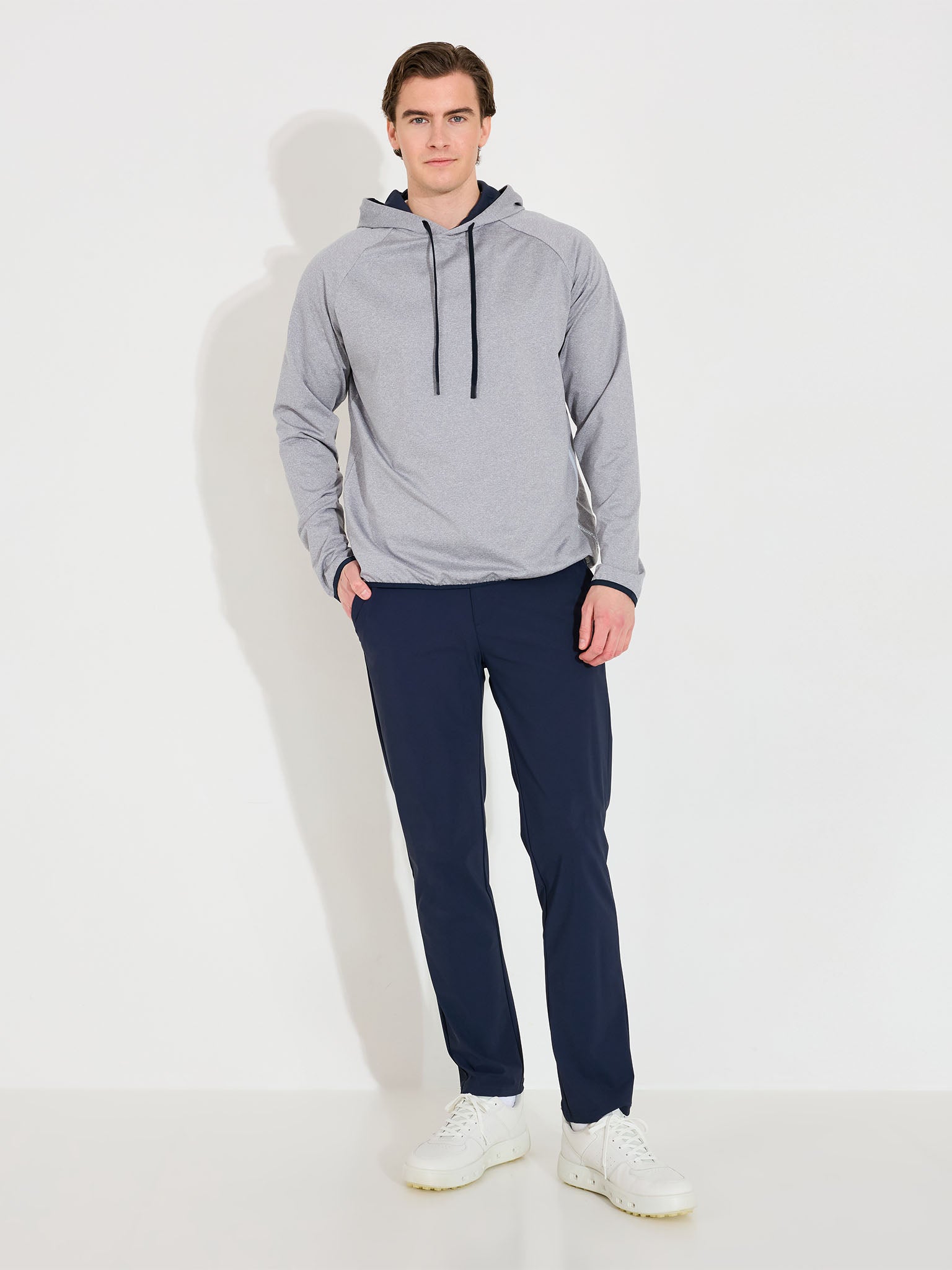Mens Loop hoodie - lt.greymelange-3