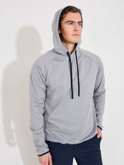 Mens Loop hoodie - lt.greymelange