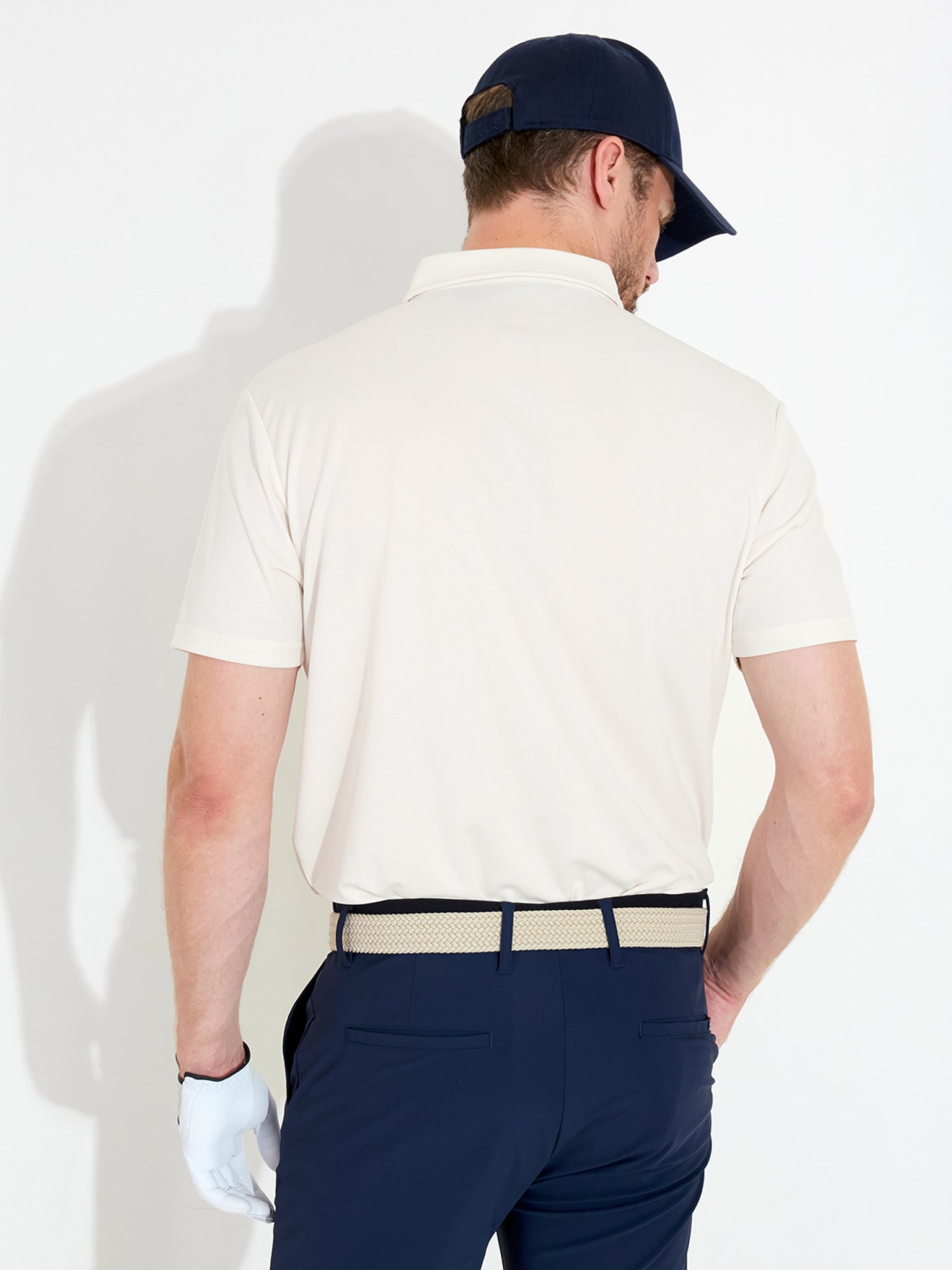 Mens Cape drycool polo - clam