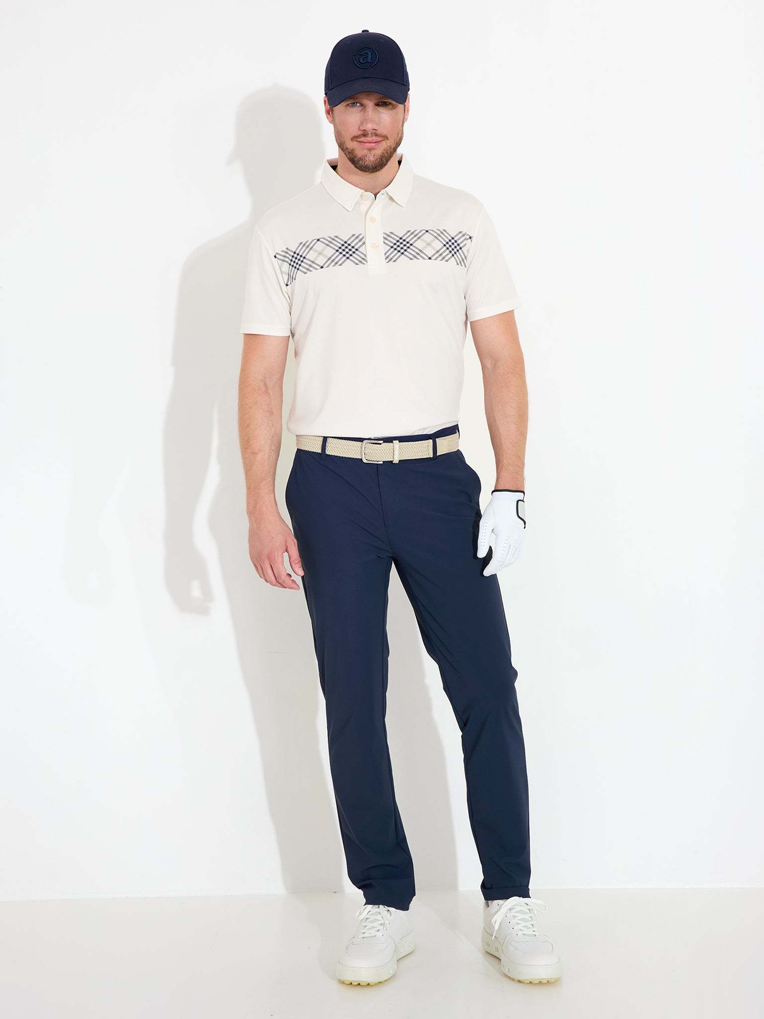 Mens Cape drycool polo - clam-3