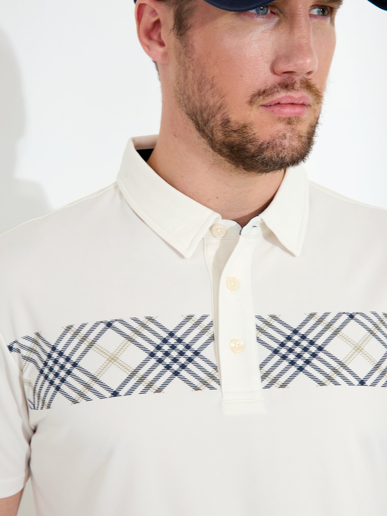 Mens Cape drycool polo - clam-4