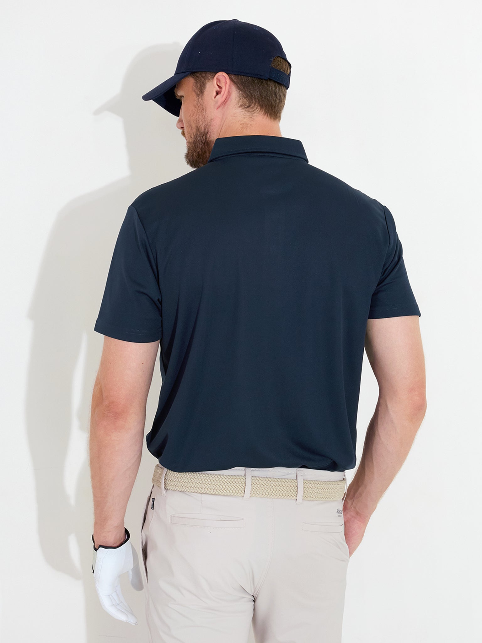 Mens Cape drycool polo - crimson