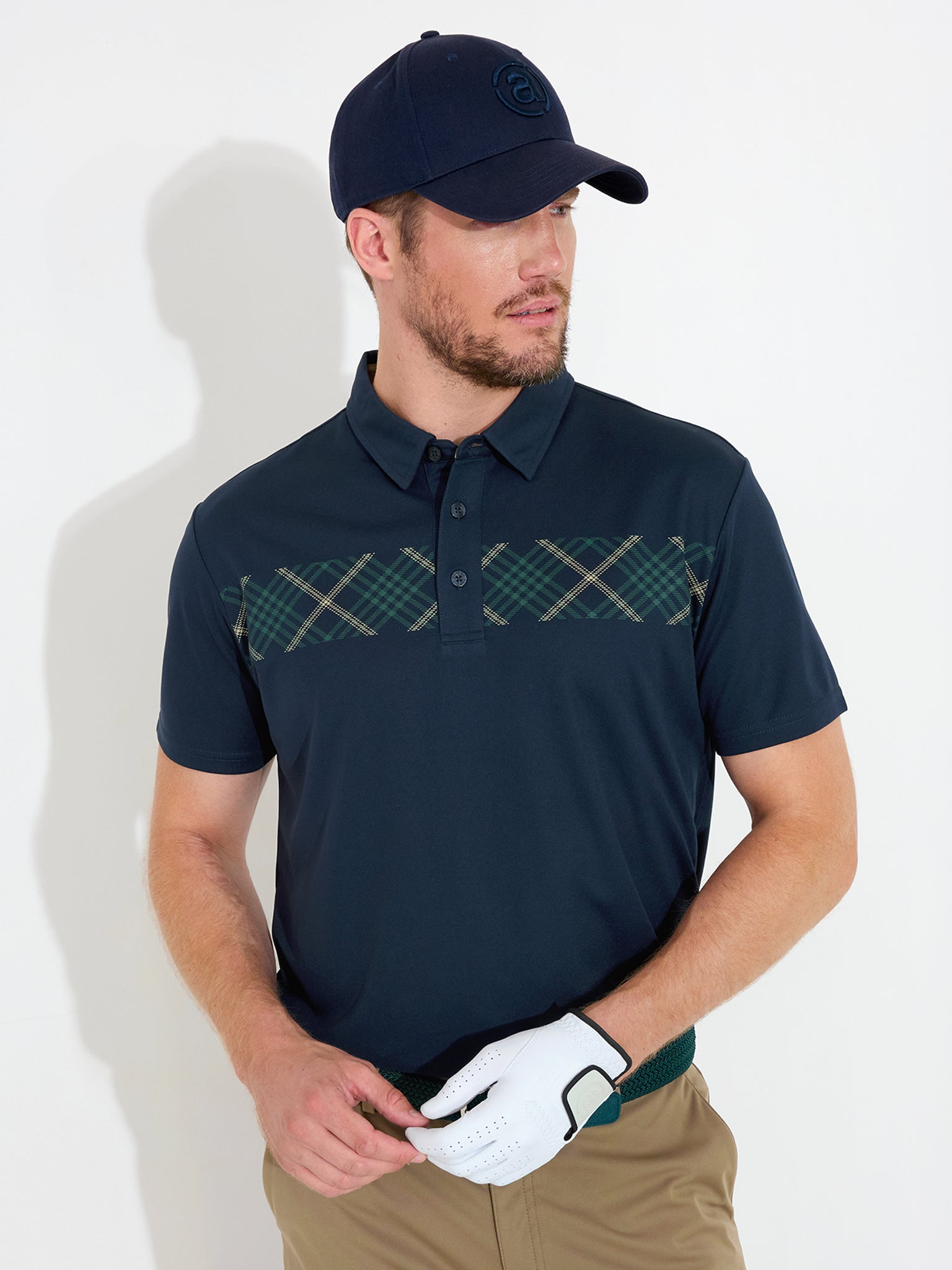 Mens Cape drycool polo - navy