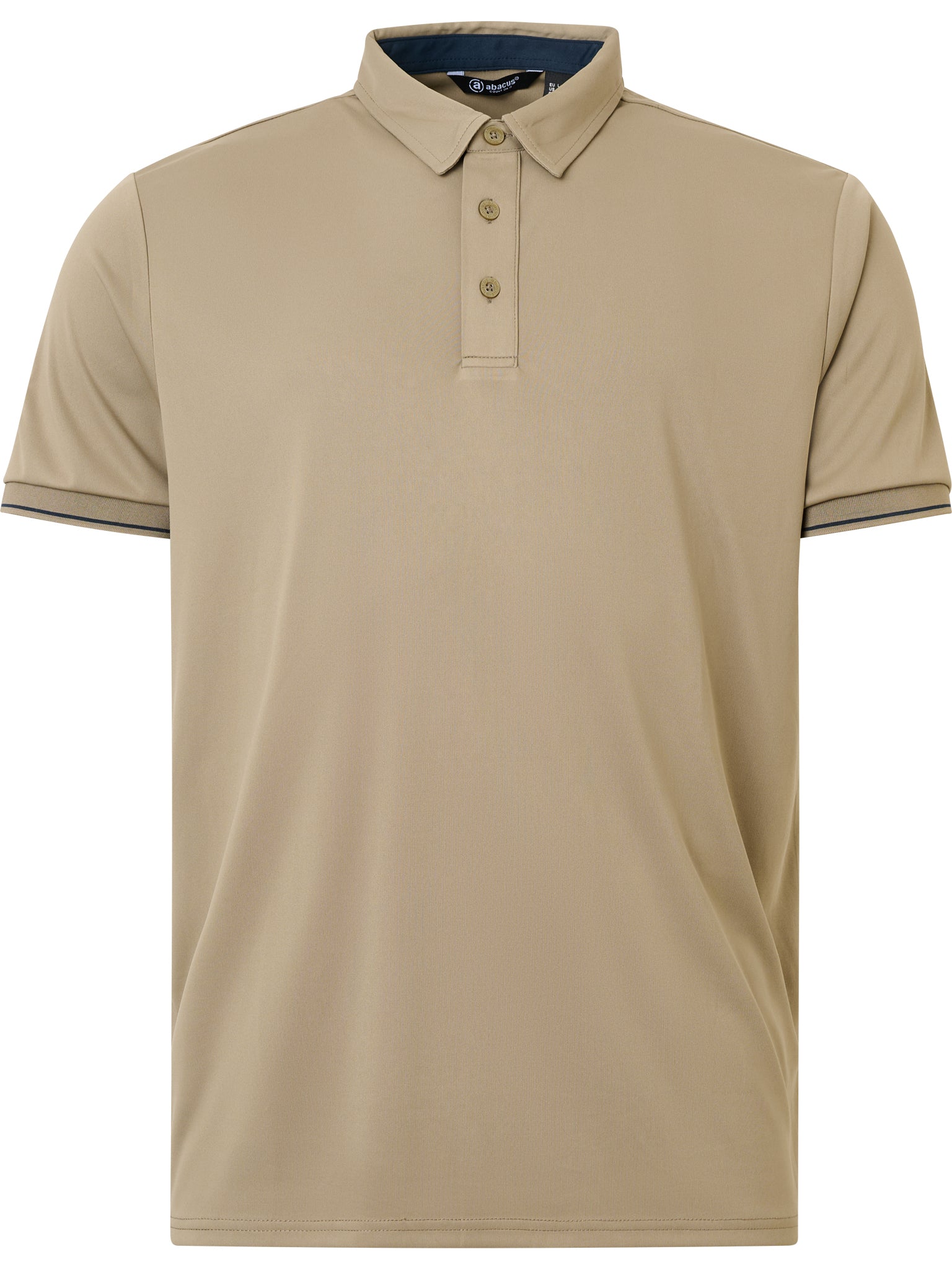 Mens Hamilton drycool polo - taupe-5