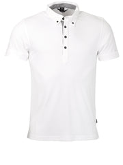 Mens Oliver polo - white