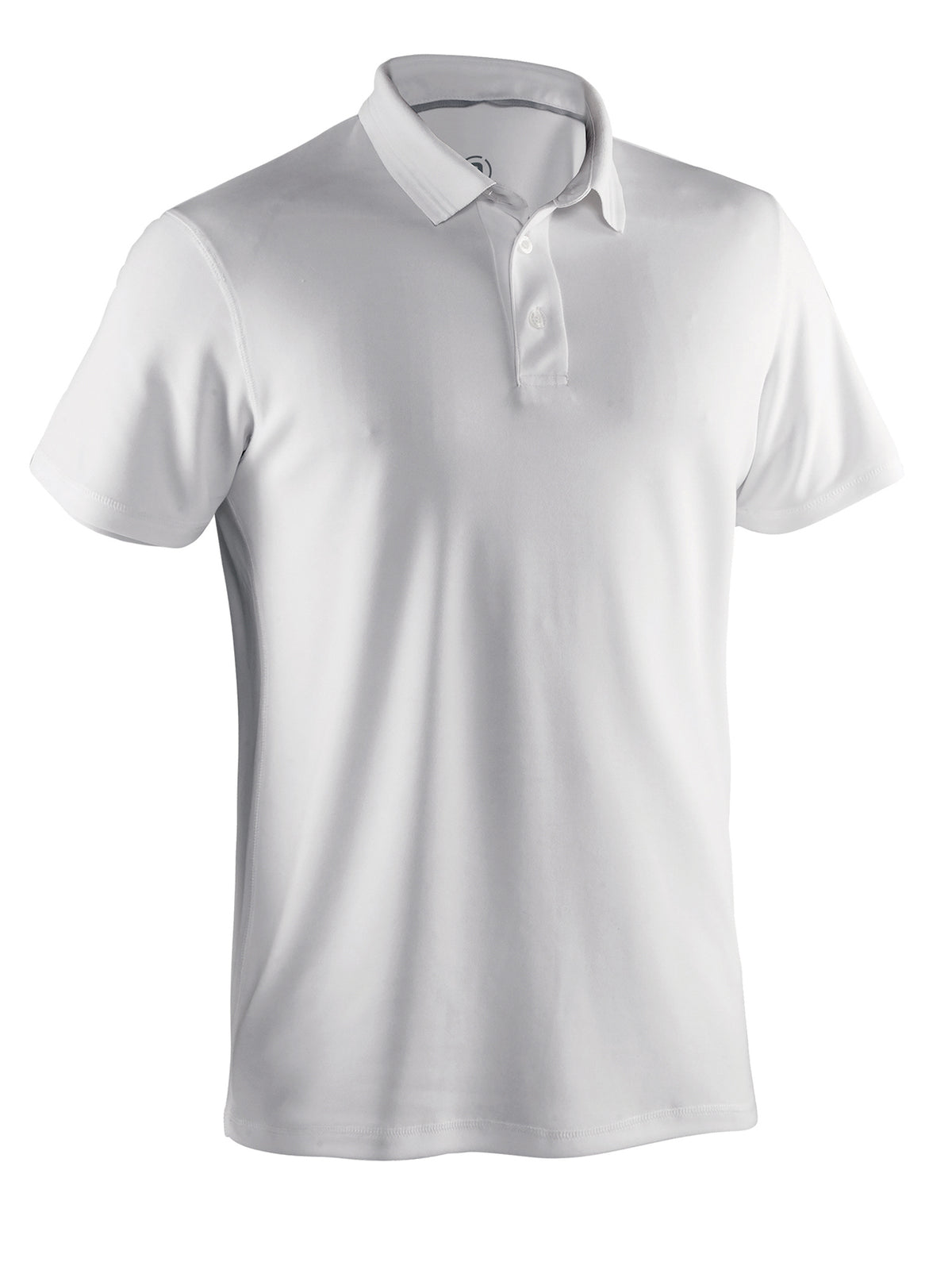 Mens Clark polo - white-2