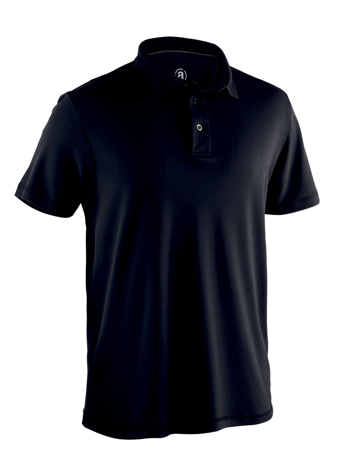 Mens Clark polo - black-2