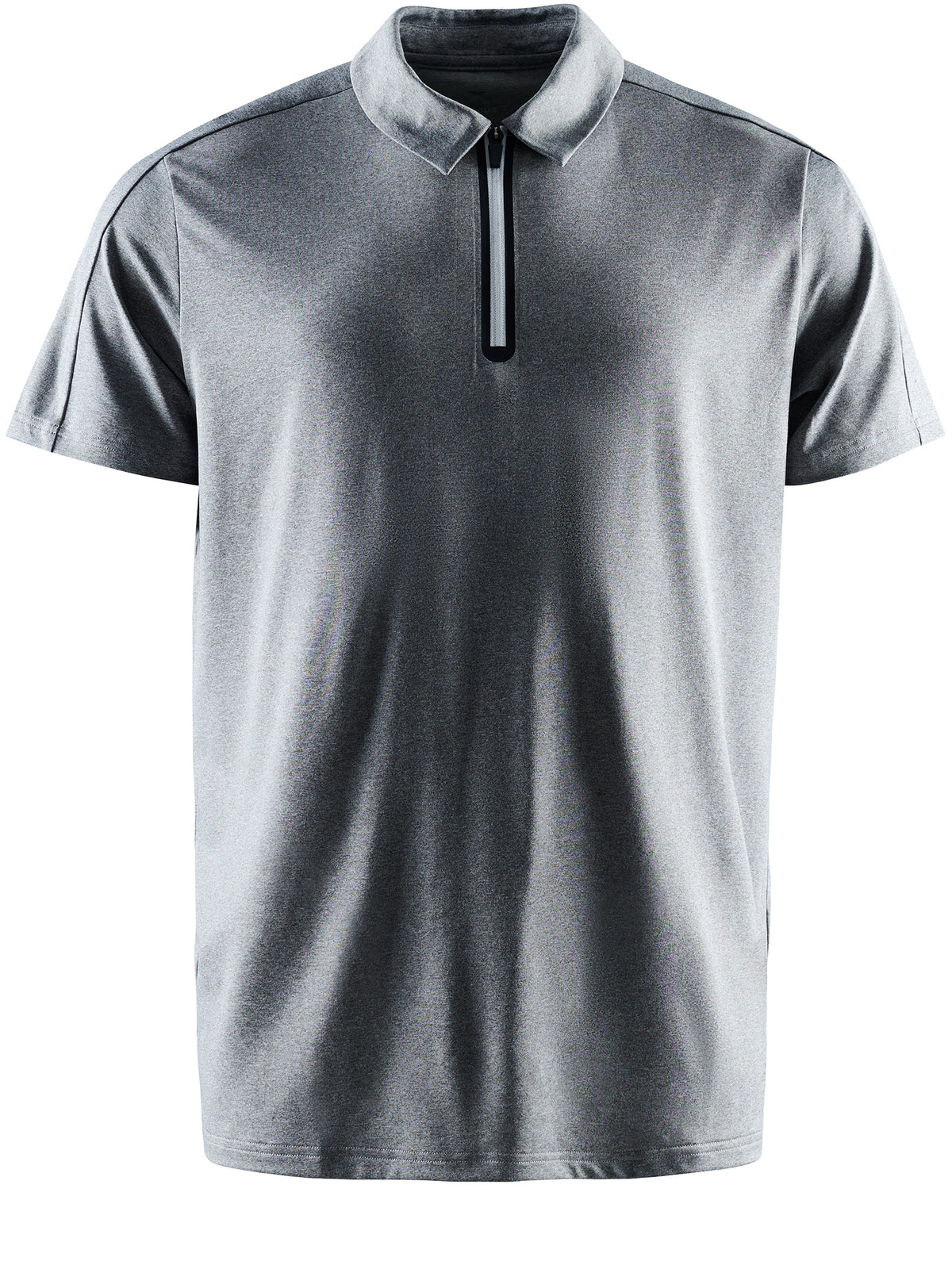Mens Albatross polo - greymelange-2