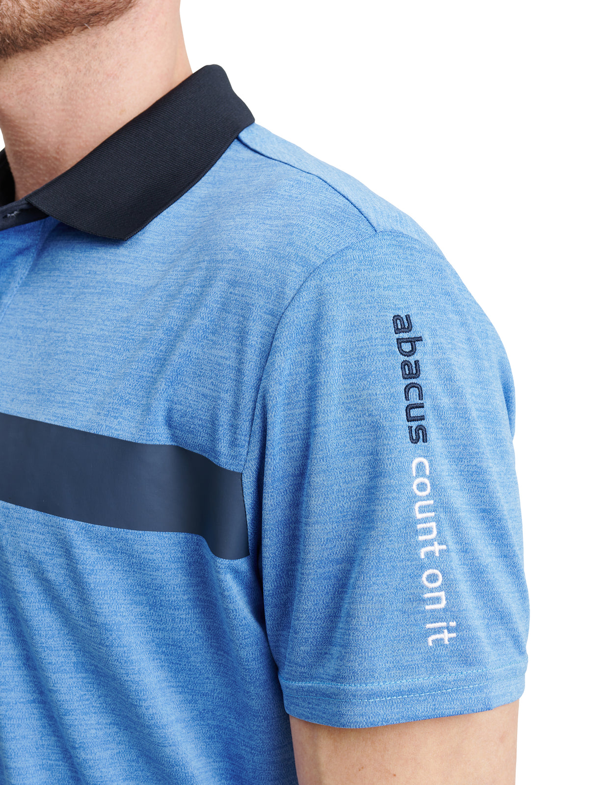 Mens Hudson drycool polo - skyblue-3