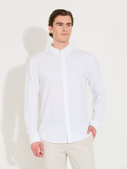 Mens Hillside shirt - white