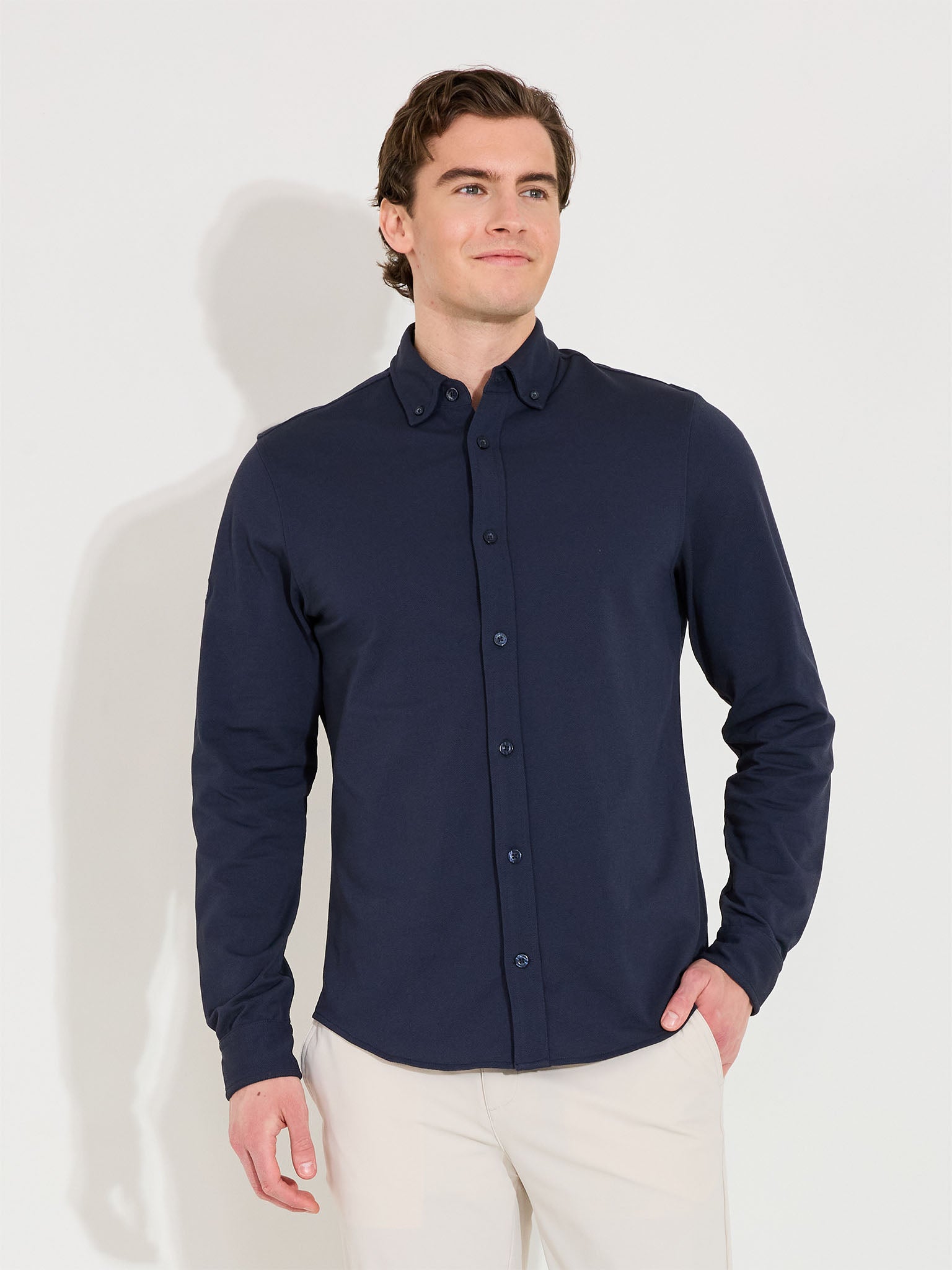 Mens Hillside shirt - navy