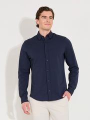 Mens Hillside shirt - navy
