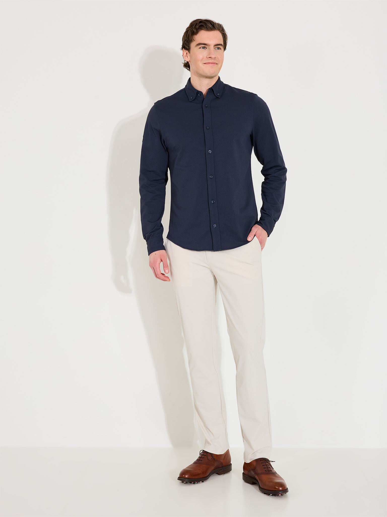 Mens Hillside shirt - navy