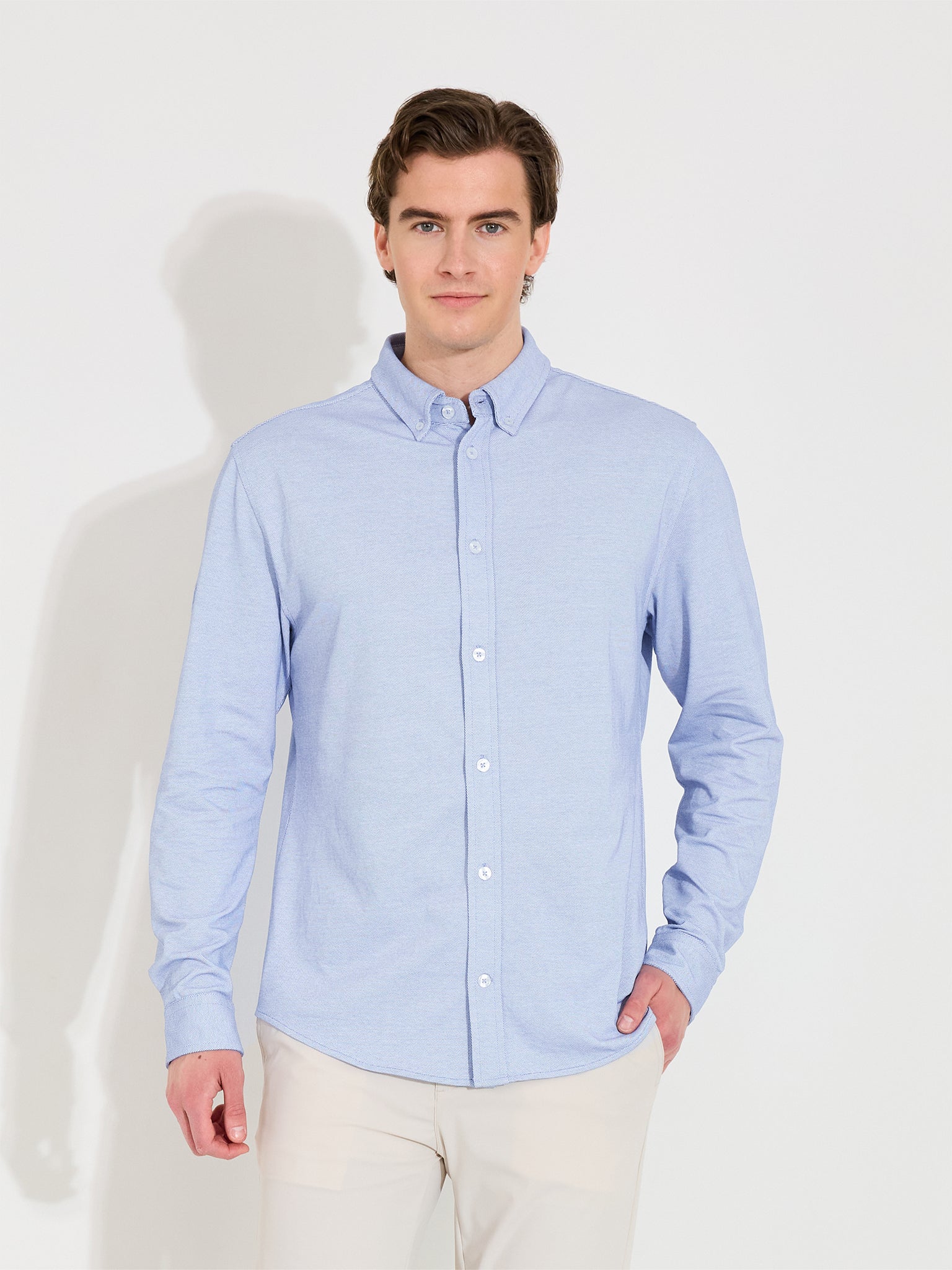 Mens Hillside shirt - oxfordblue