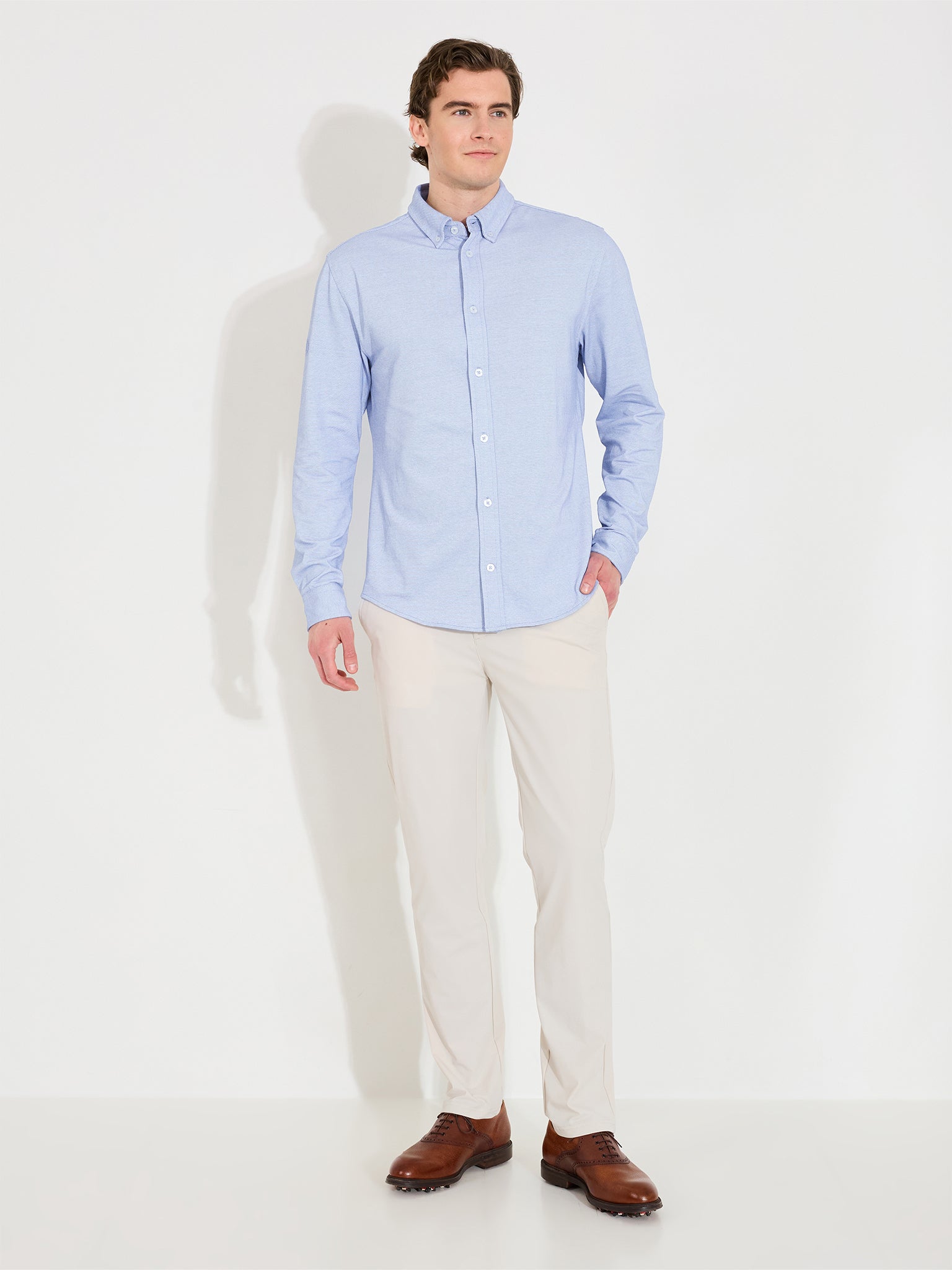 Mens Hillside shirt - oxfordblue-4