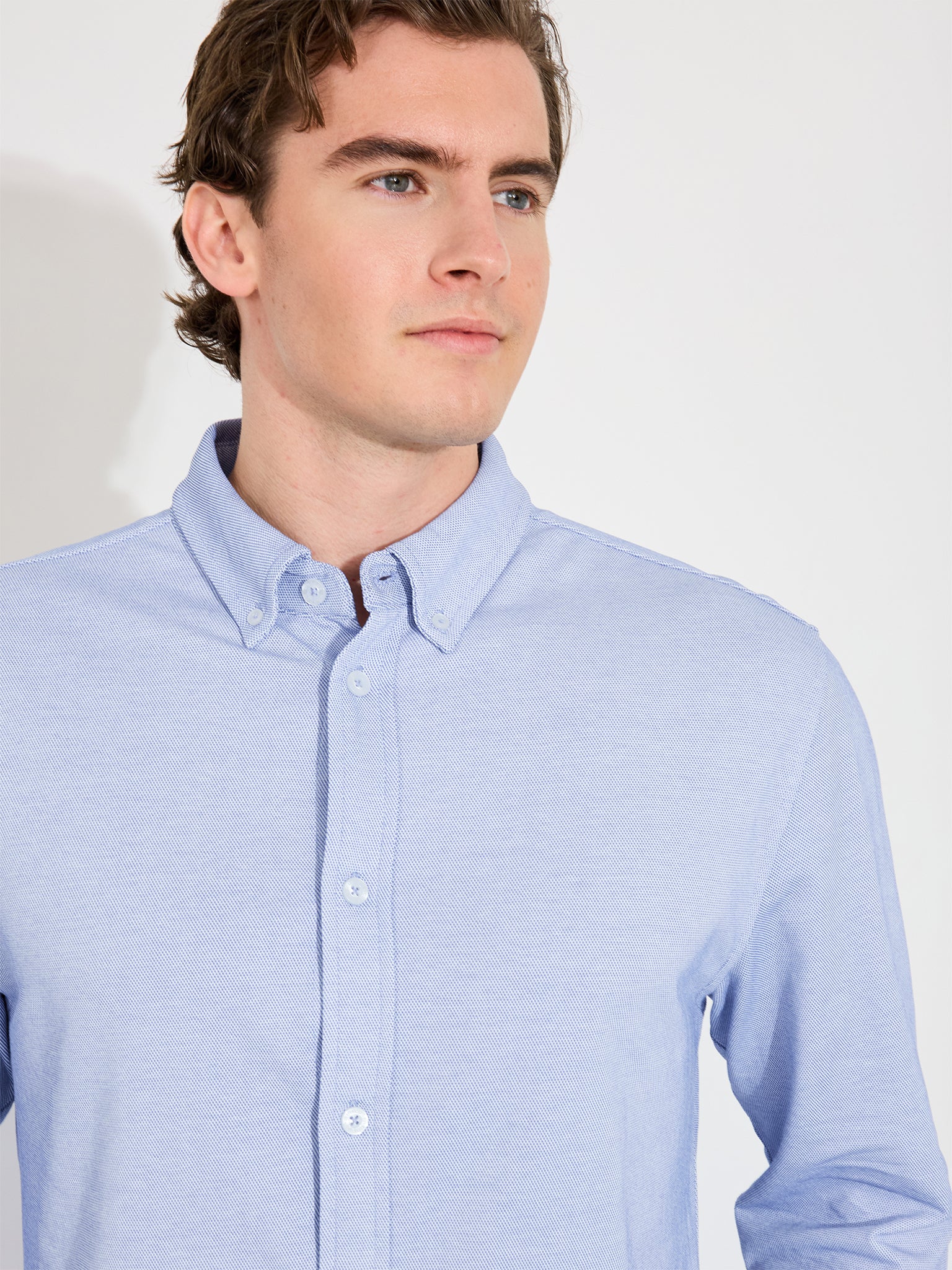 Mens Hillside shirt - oxfordblue-3