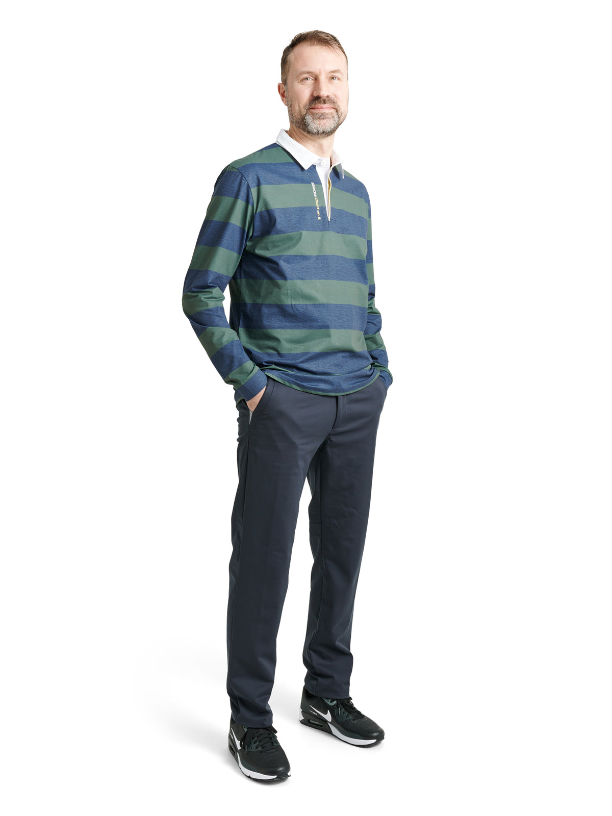 Mens Strandhill longsleeve - forest-2
